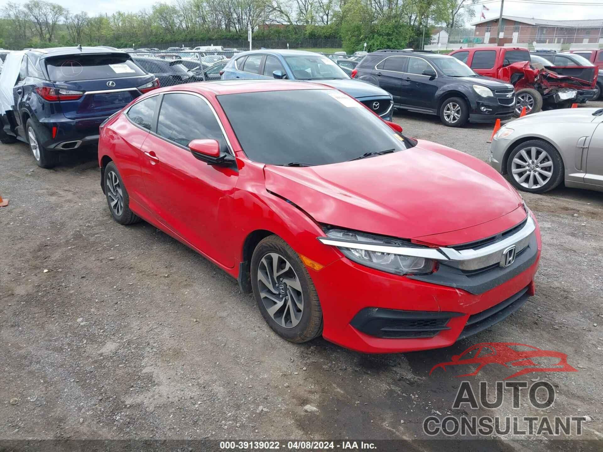 HONDA CIVIC 2016 - 2HGFC4B01GH311174