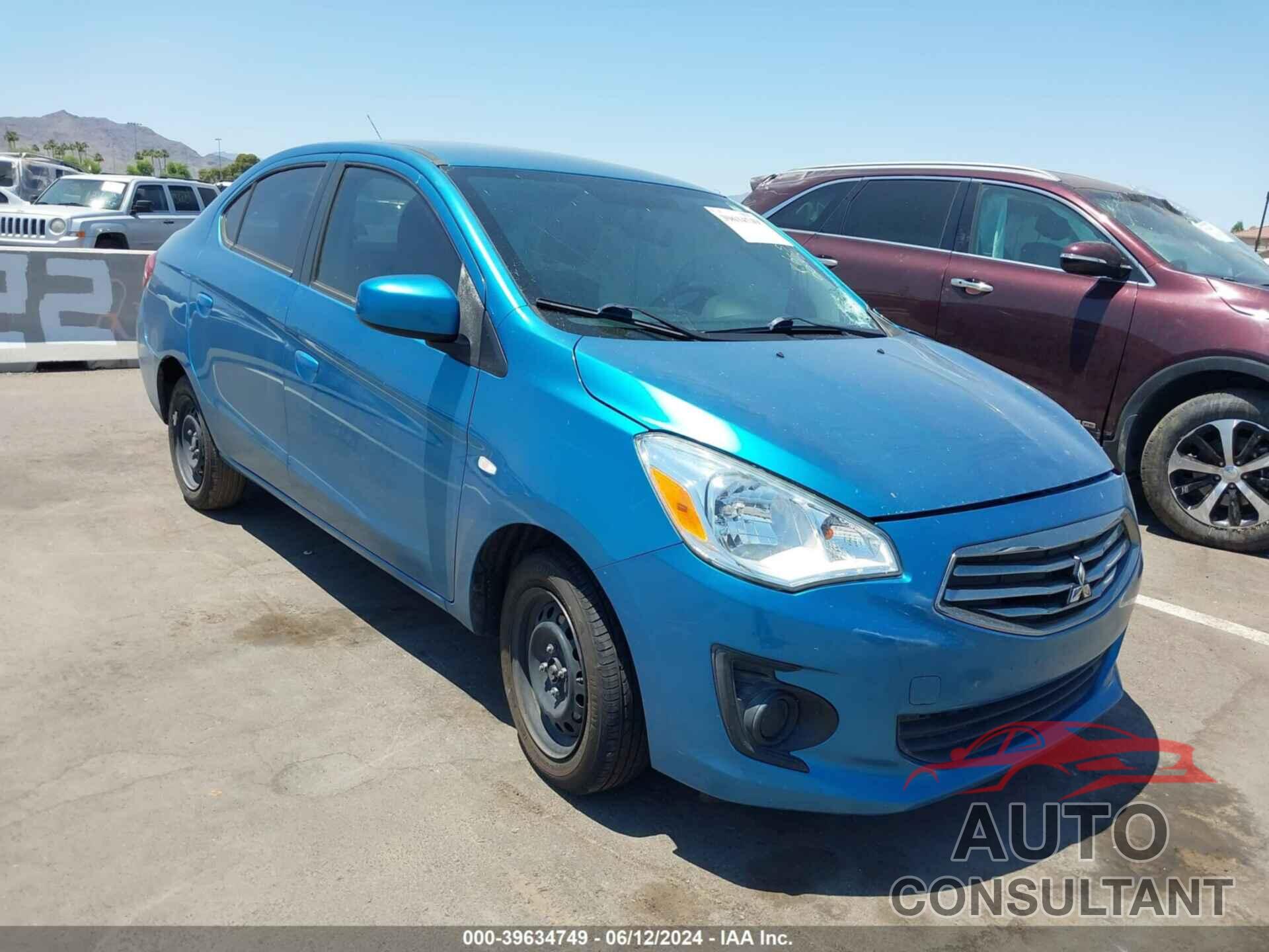 MITSUBISHI MIRAGE G4 2017 - ML32F3FJXHH004615