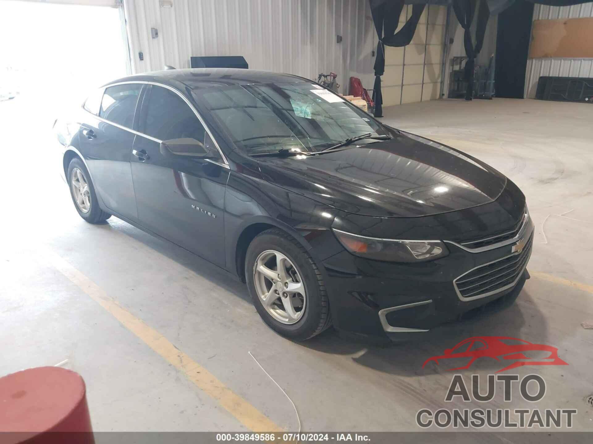 CHEVROLET MALIBU 2018 - 1G1ZC5STXJF207151