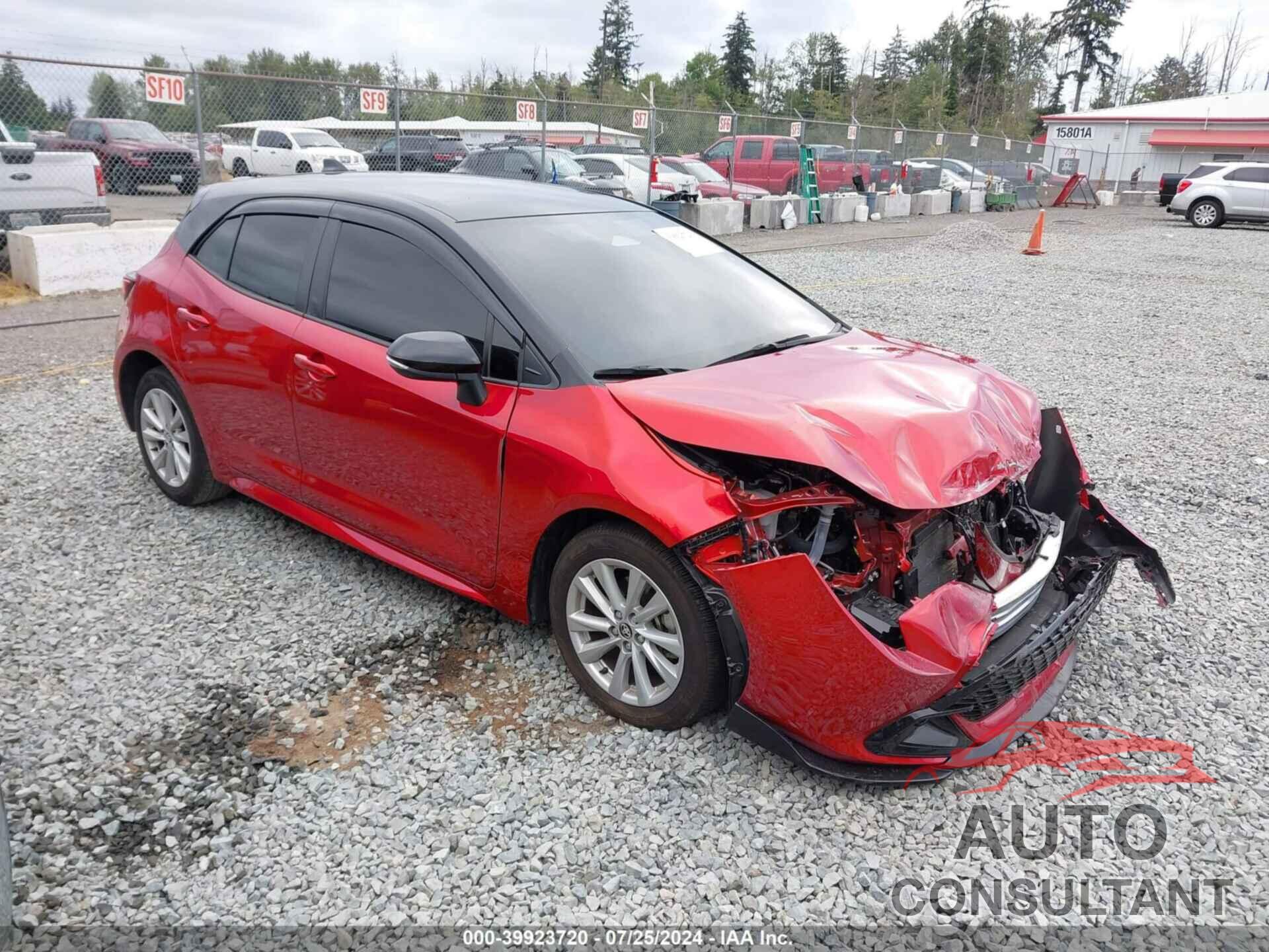 TOYOTA COROLLA 2023 - JTND4MBE2P3203448