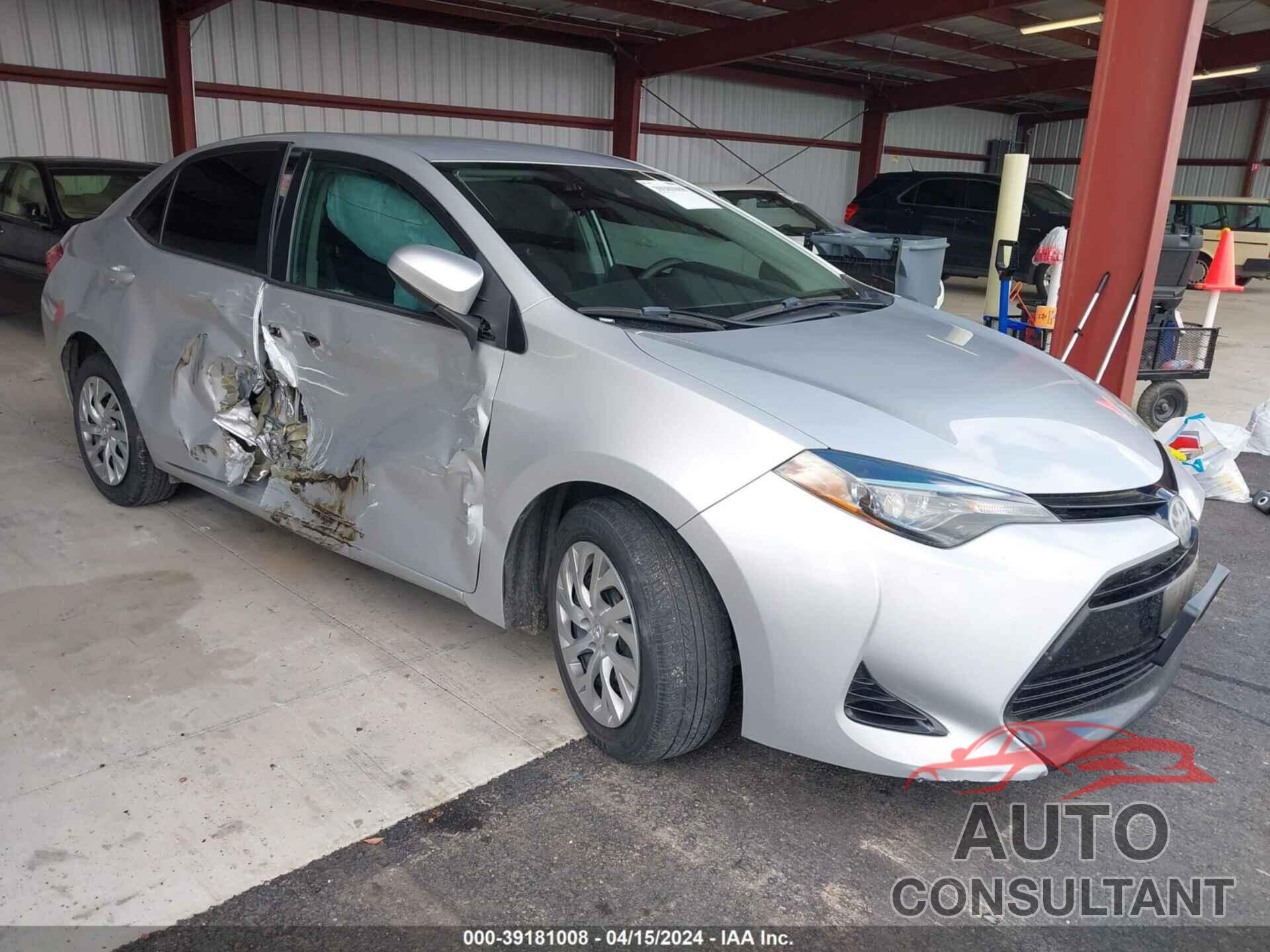 TOYOTA COROLLA 2018 - 2T1BURHE1JC037731