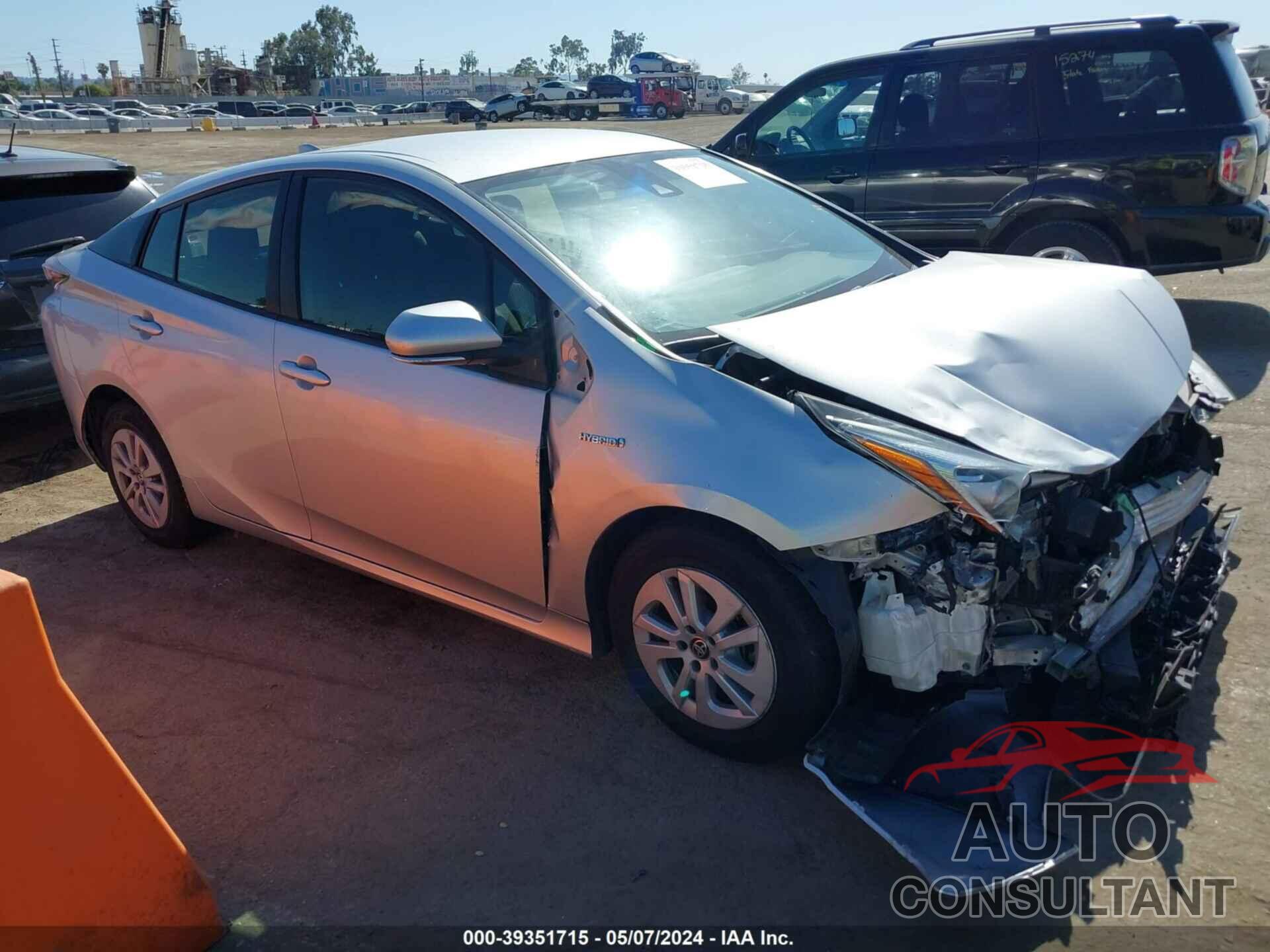 TOYOTA PRIUS 2018 - JTDKBRFU7J3069642