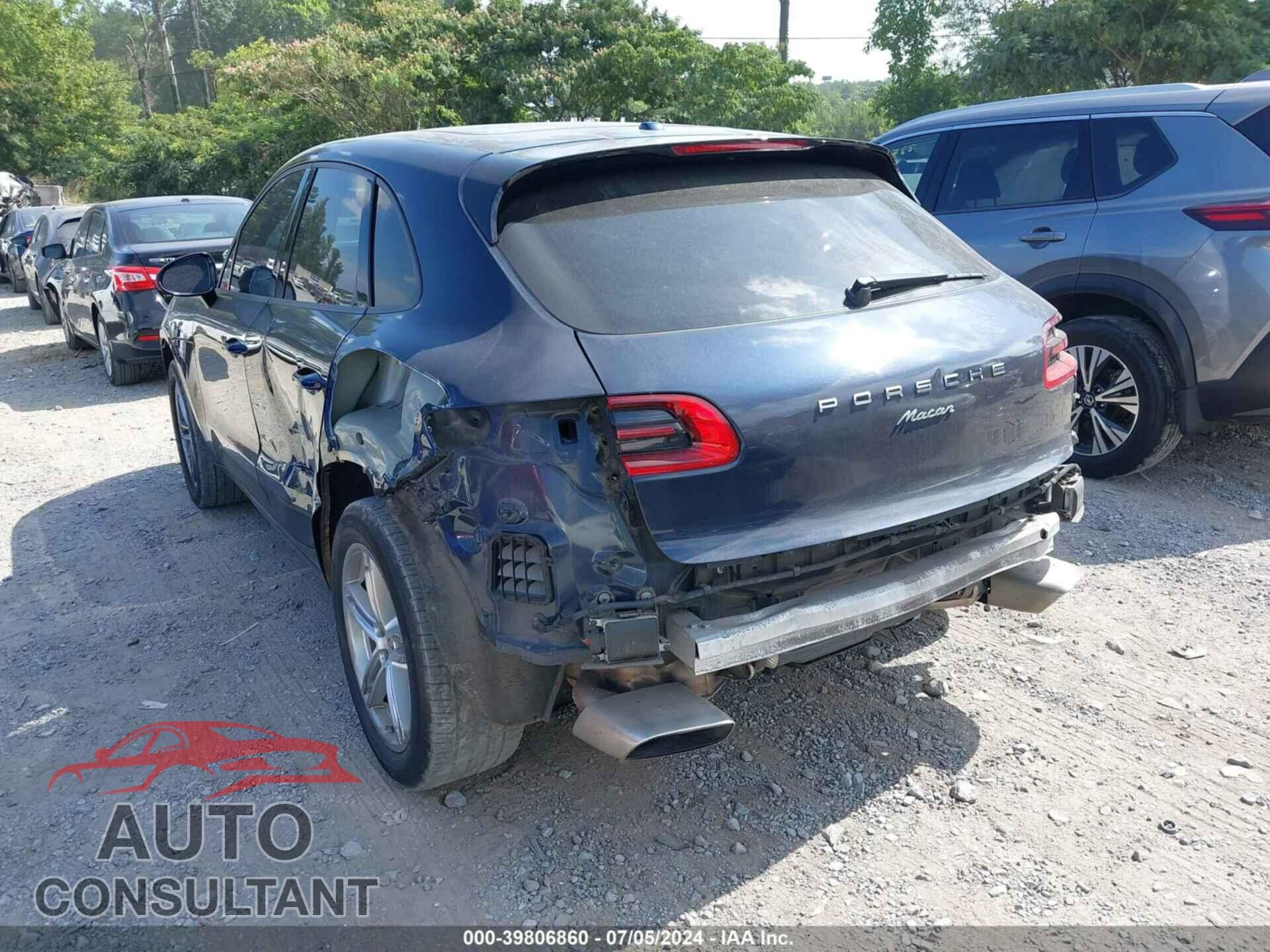 PORSCHE MACAN 2017 - WP1AA2A54HLB04538