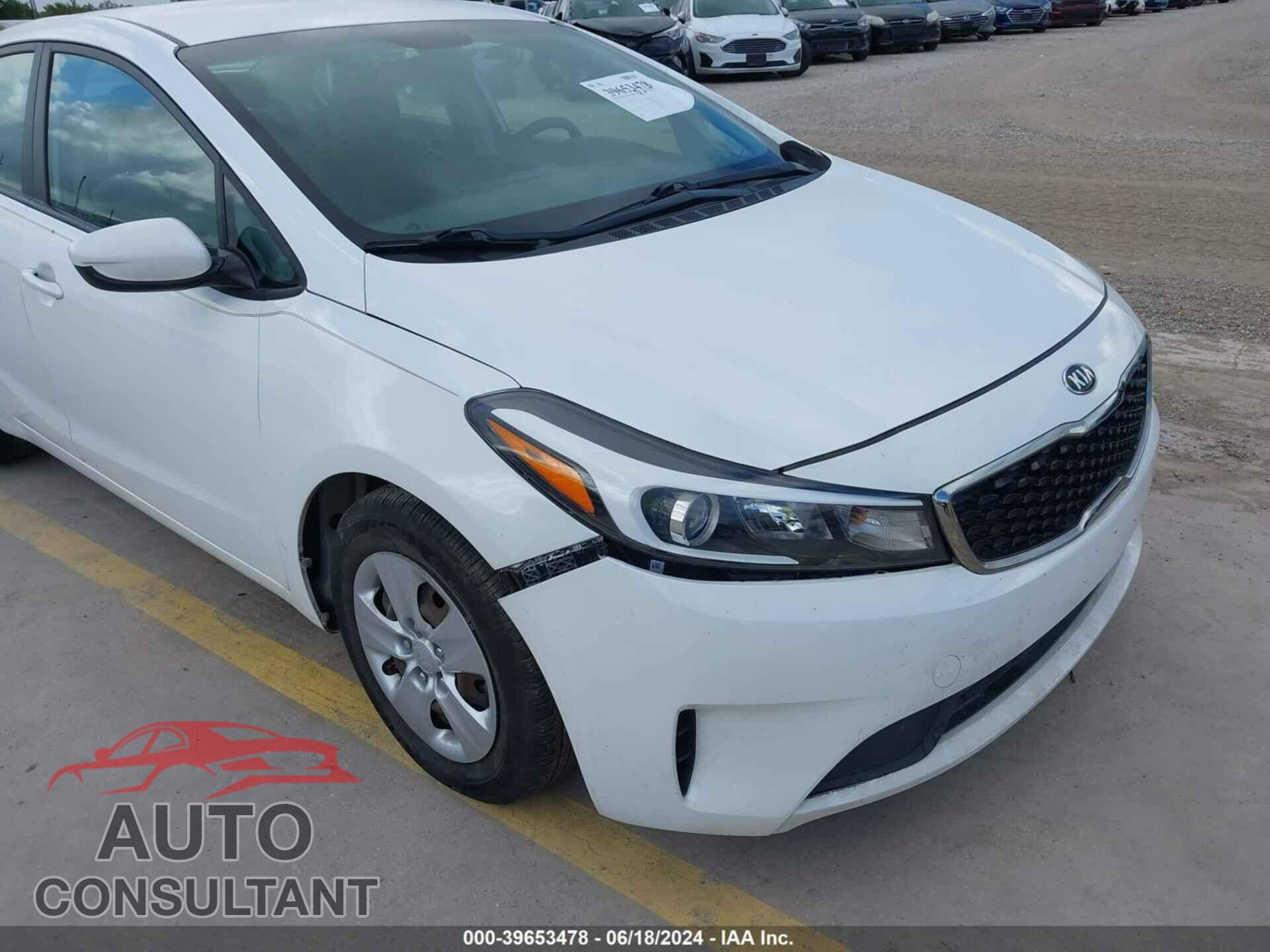 KIA FORTE 2017 - 3KPFL4A78HE098072