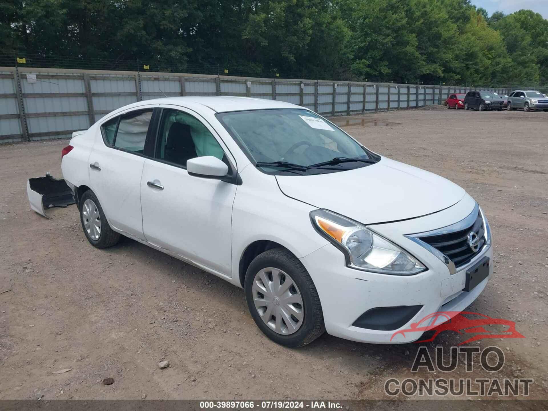 NISSAN VERSA 2019 - 3N1CN7AP0KL861058