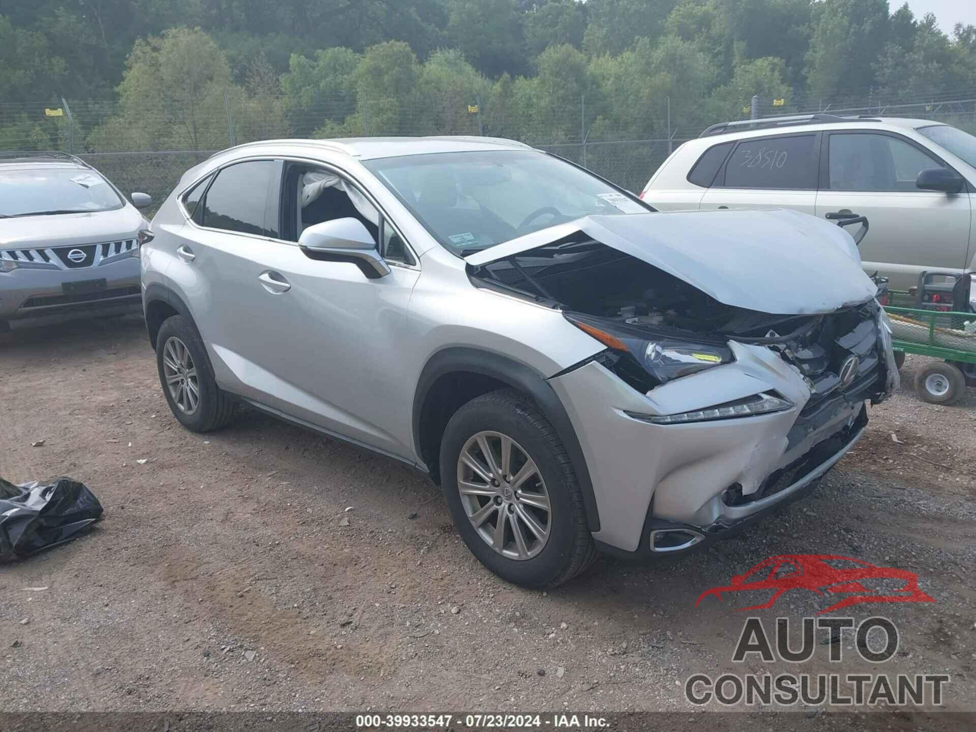 LEXUS NX 2016 - JTJYARBZ9G2024373