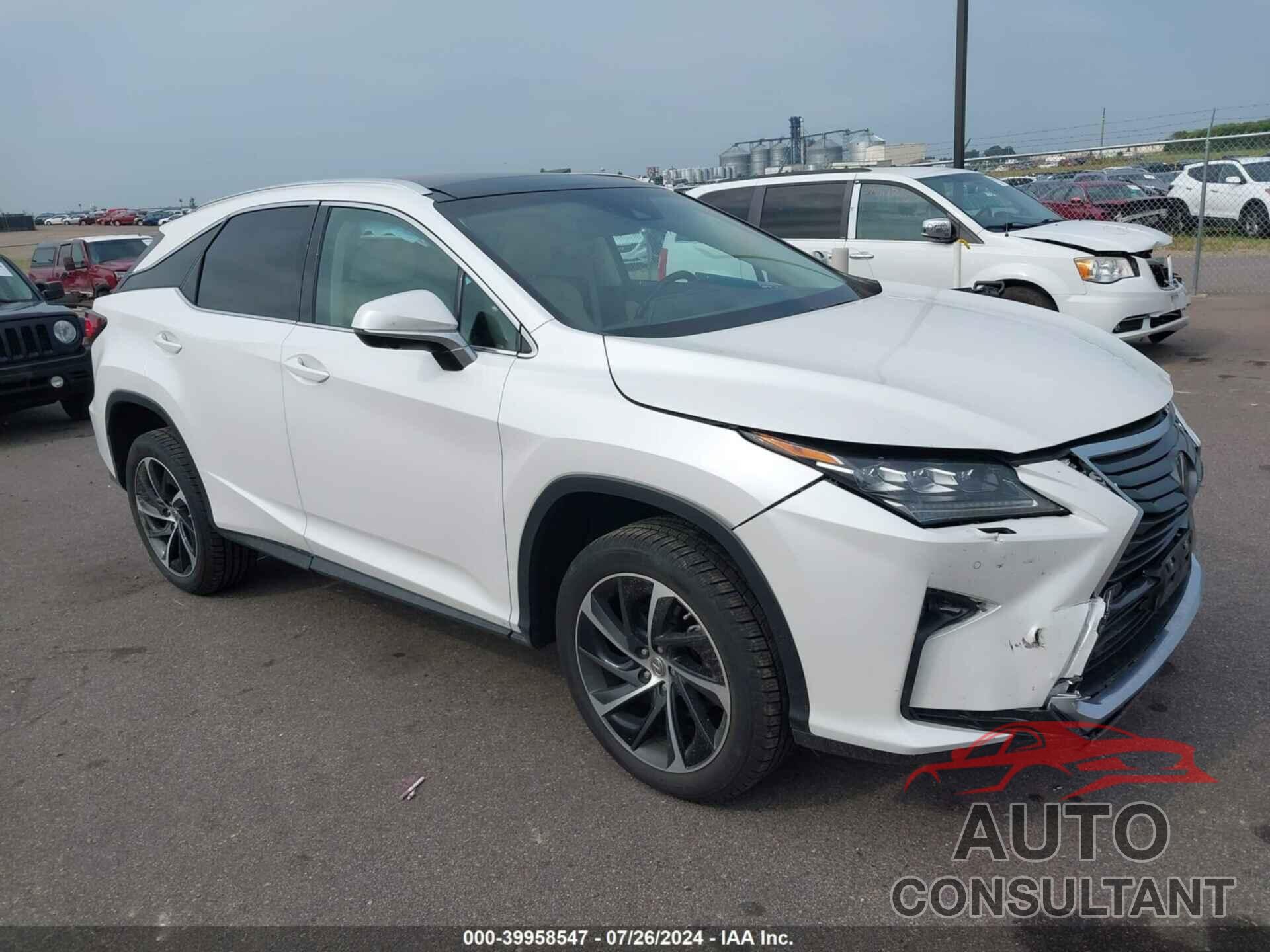 LEXUS RX 350 2016 - 2T2BZMCA4GC008964