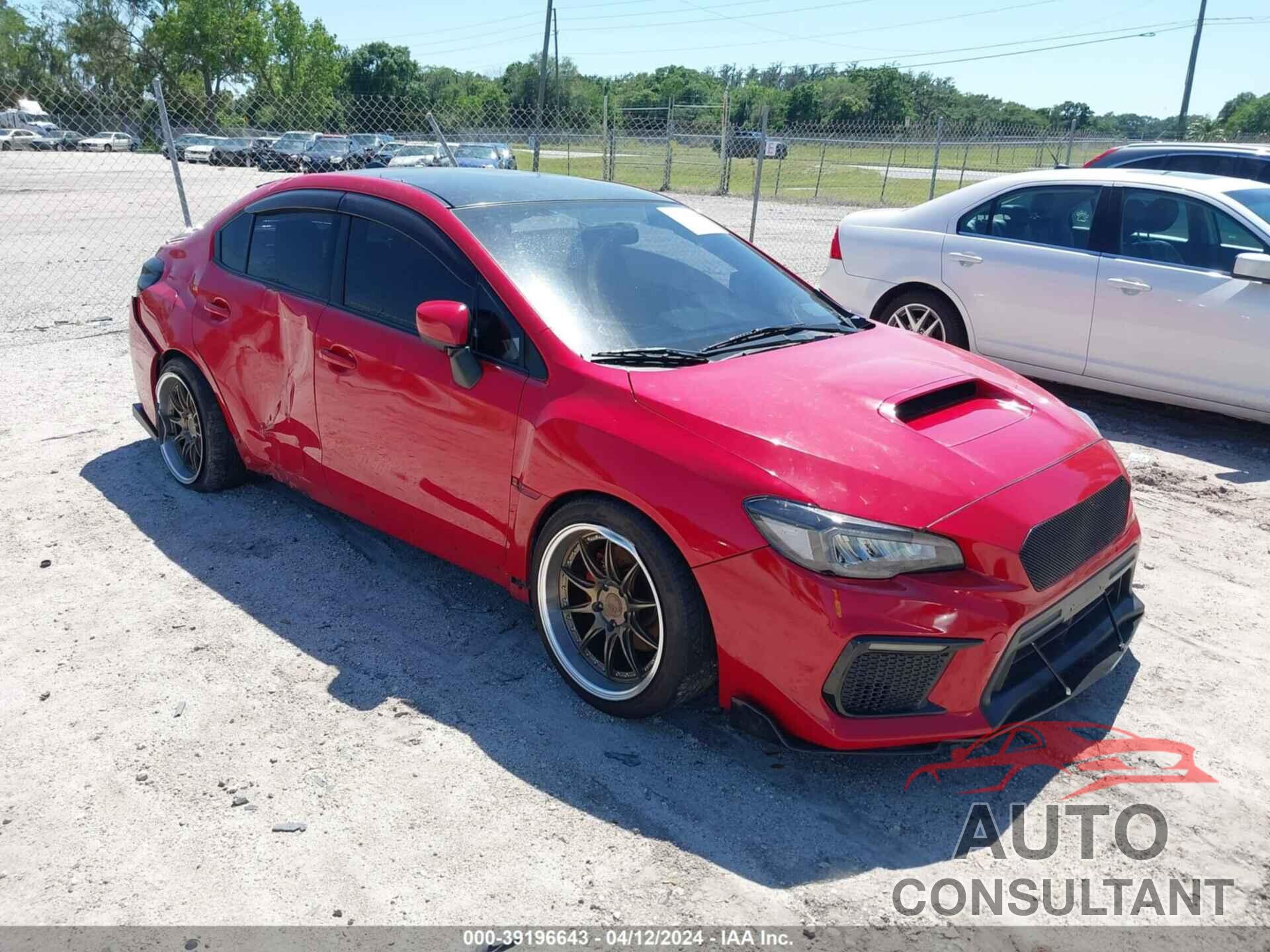 SUBARU WRX 2018 - JF1VA1B63J9828542