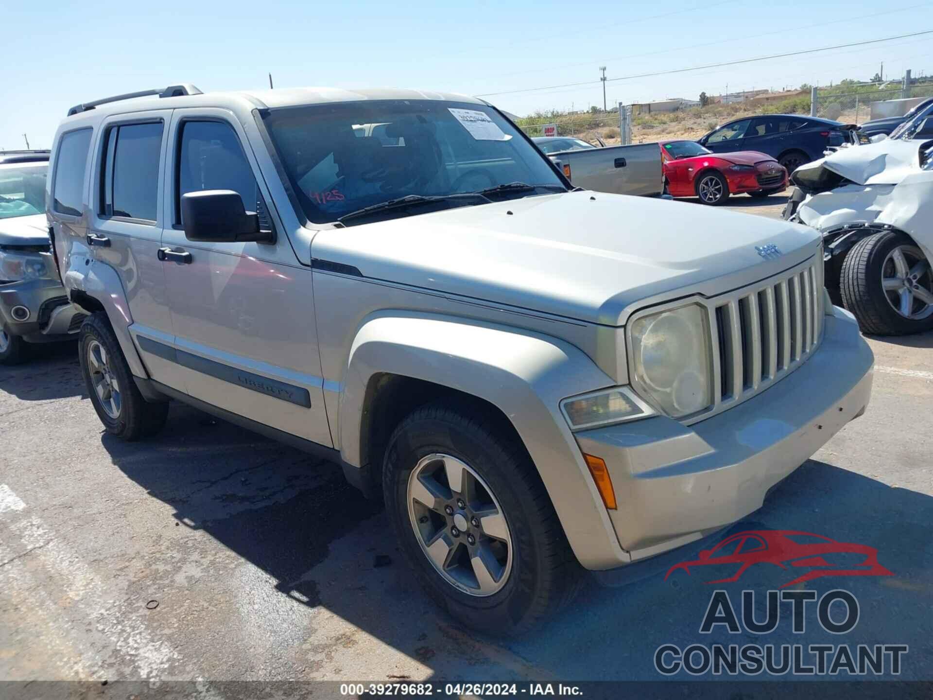 JEEP LIBERTY 2009 - 1J8GP28K49W506574