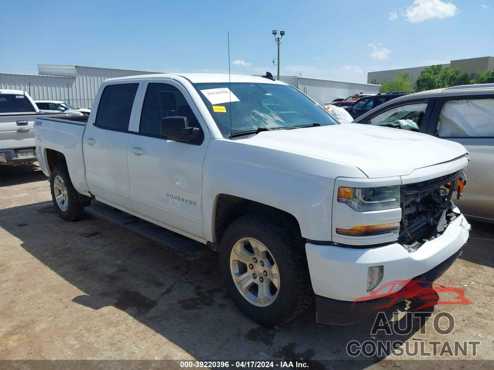 CHEVROLET SILVERADO 1500 2017 - 3GCUKREC8HG346839
