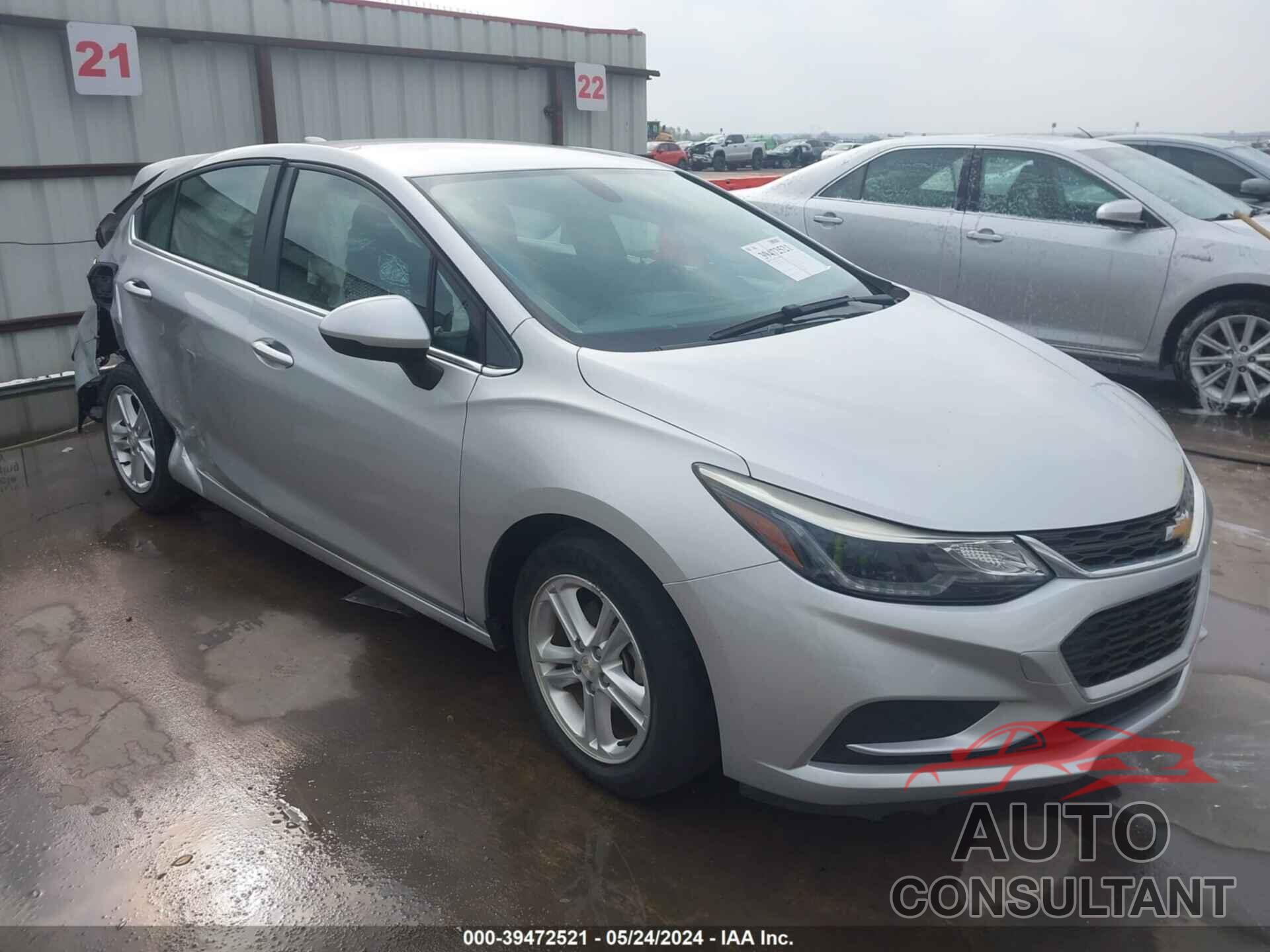 CHEVROLET CRUZE 2017 - 3G1BE6SM9HS595764