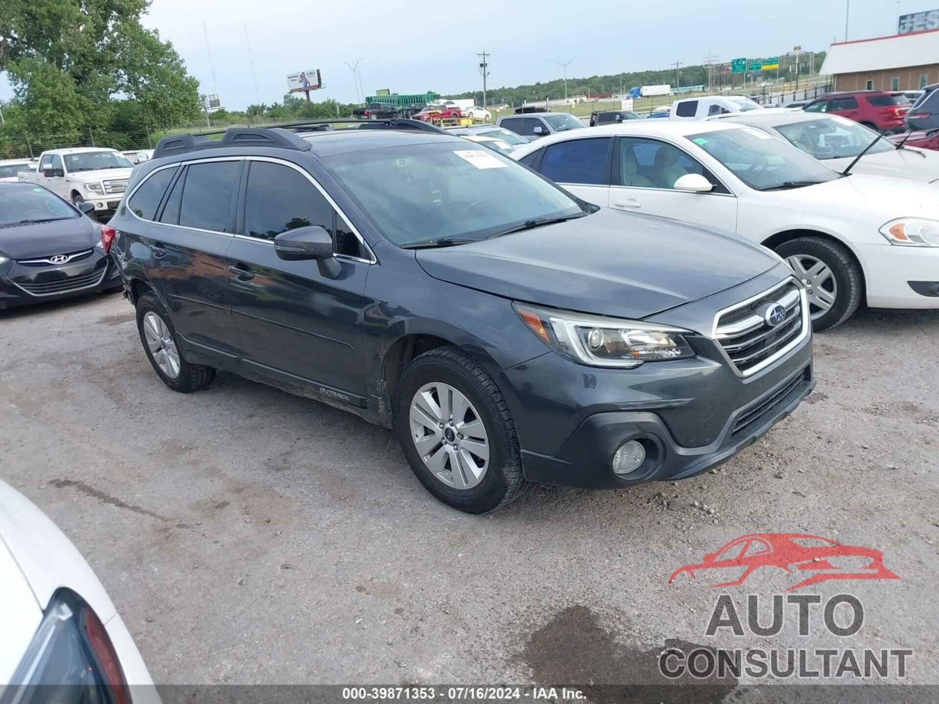 SUBARU OUTBACK 2019 - 4S4BSAHC5K3245624