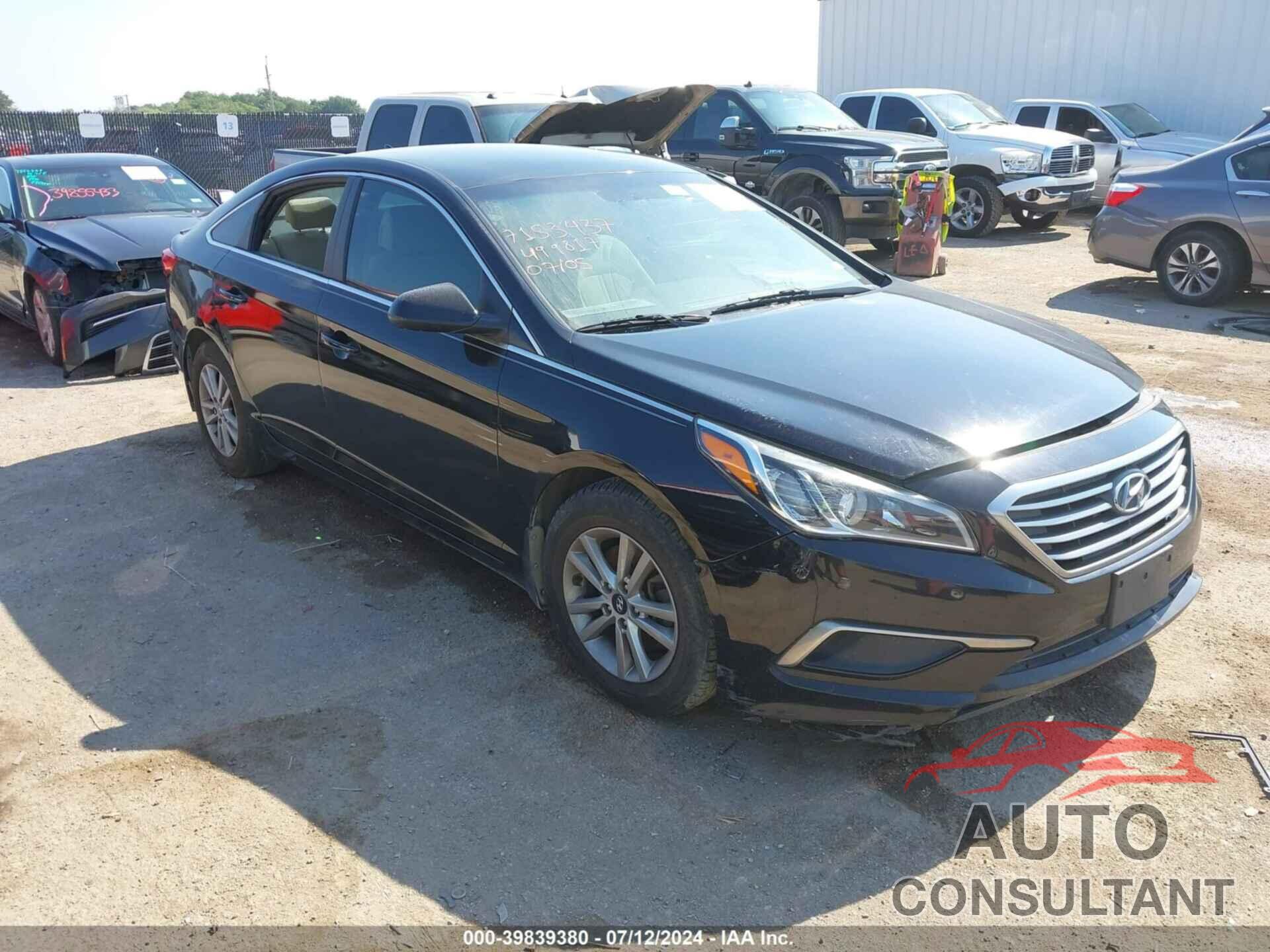 HYUNDAI SONATA 2017 - 5NPE24AF8HH499817