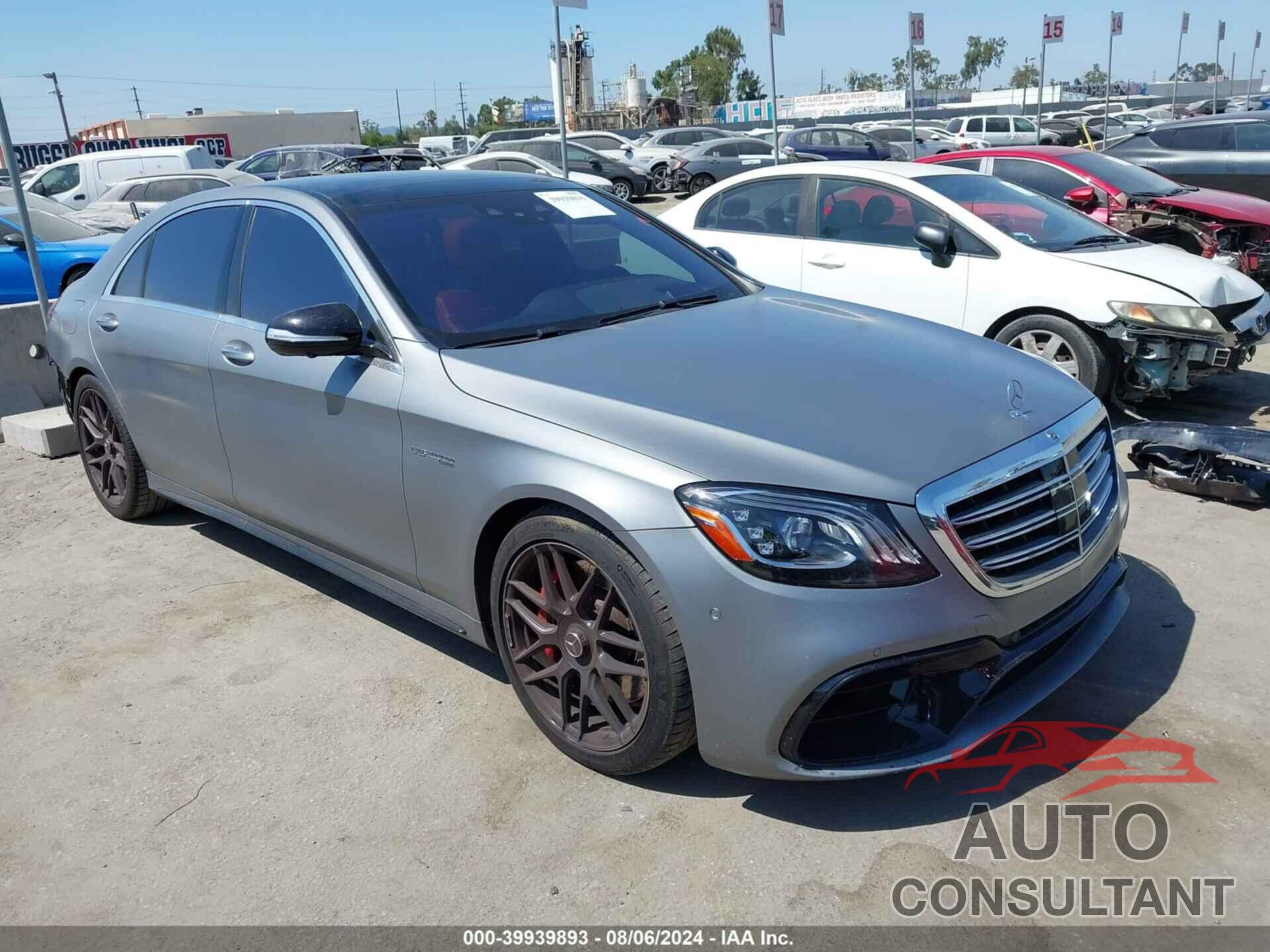 MERCEDES-BENZ AMG S 63 2020 - W1KUG8JB0LA555000