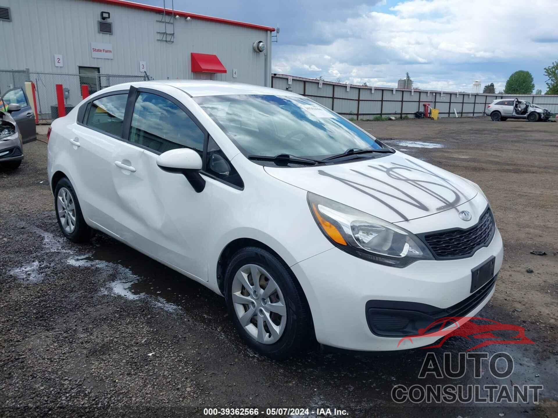 KIA RIO 2014 - KNADM4A32E6342721