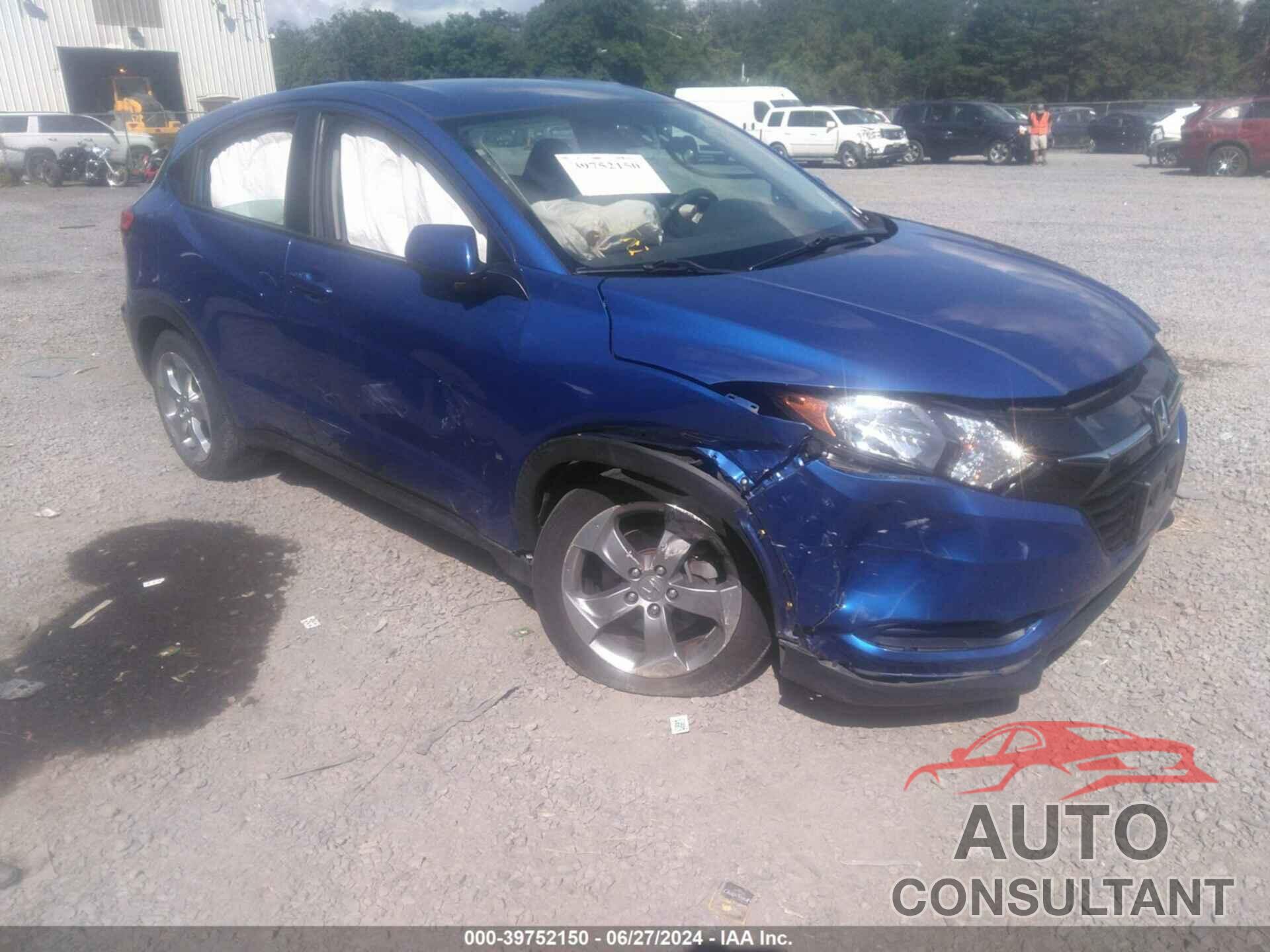 HONDA HR-V 2018 - 3CZRU6H33JG716282