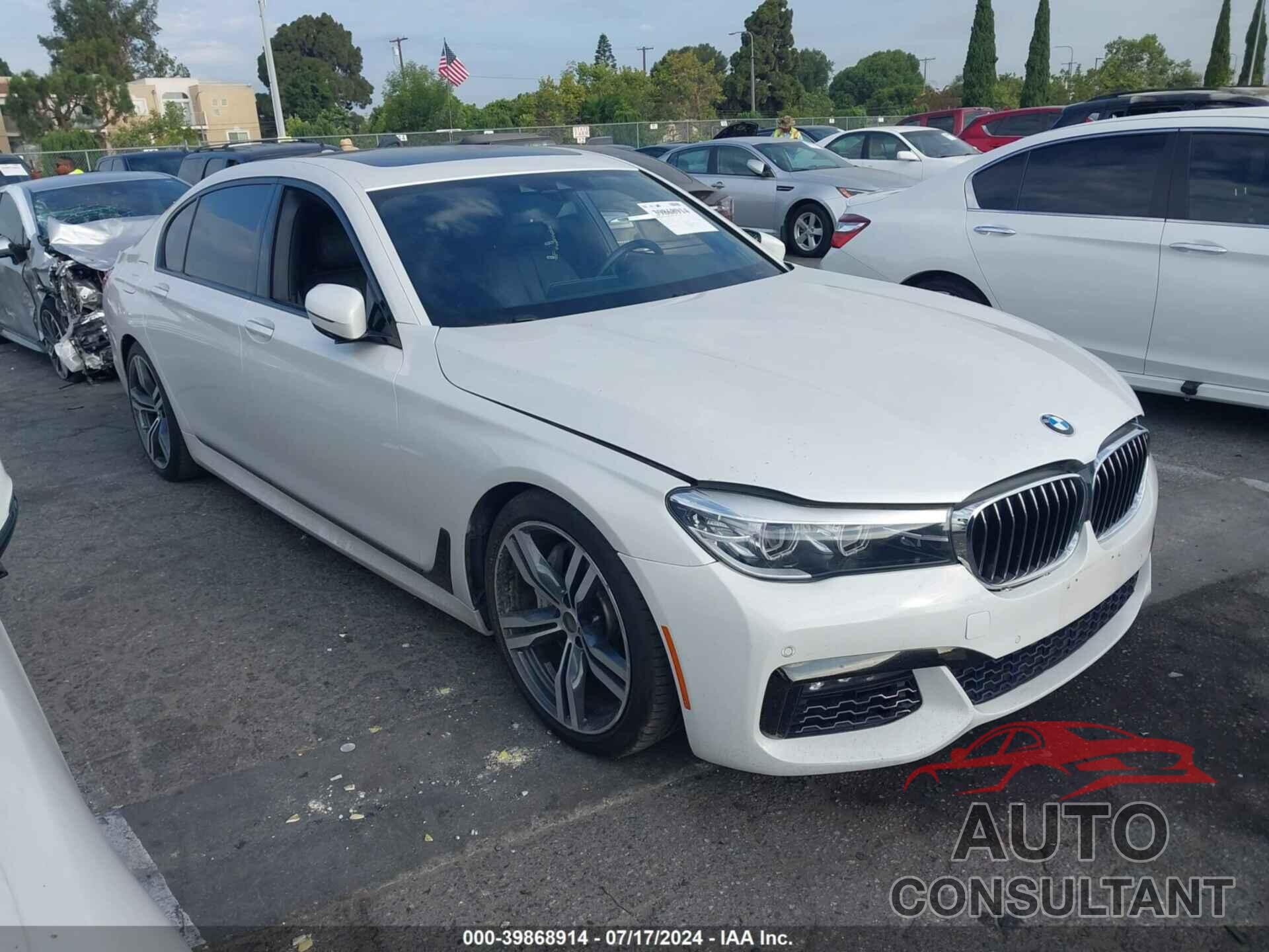 BMW 740I 2018 - WBA7E2C56JB214884