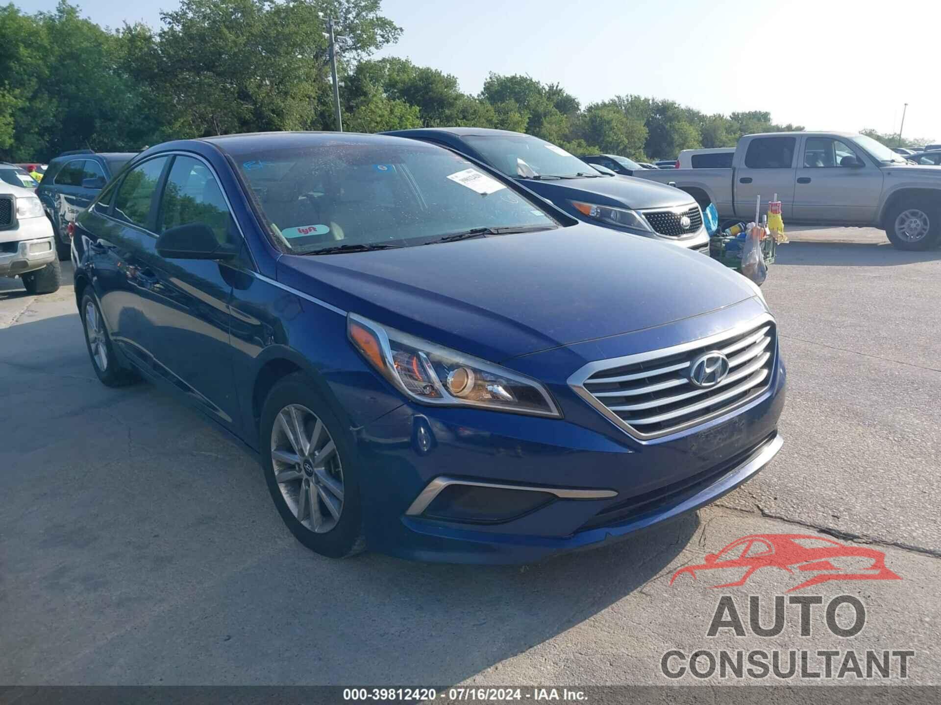 HYUNDAI SONATA 2016 - 5NPE24AF0GH364281