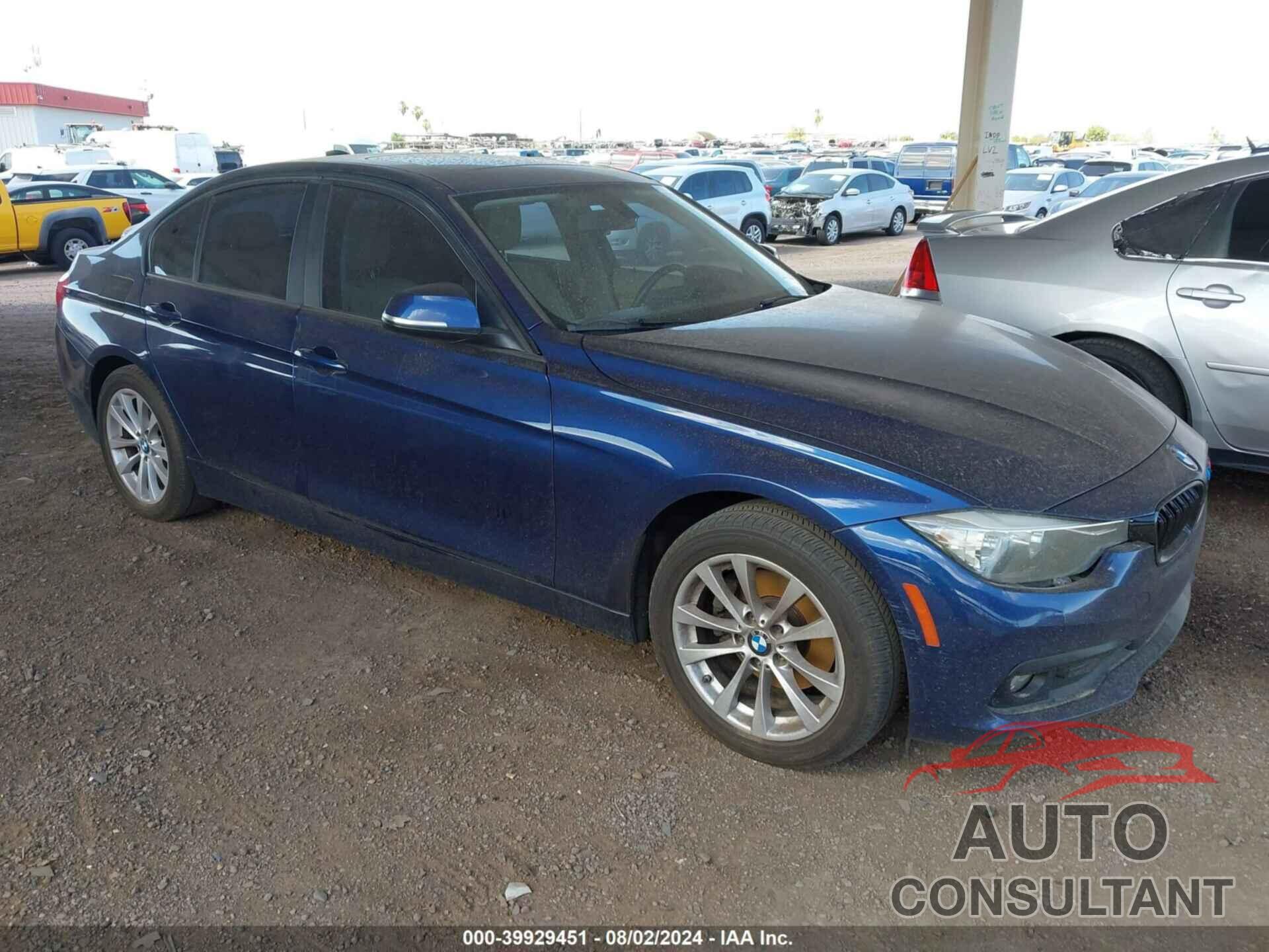 BMW 320I 2016 - WBA8A9C50GK616580