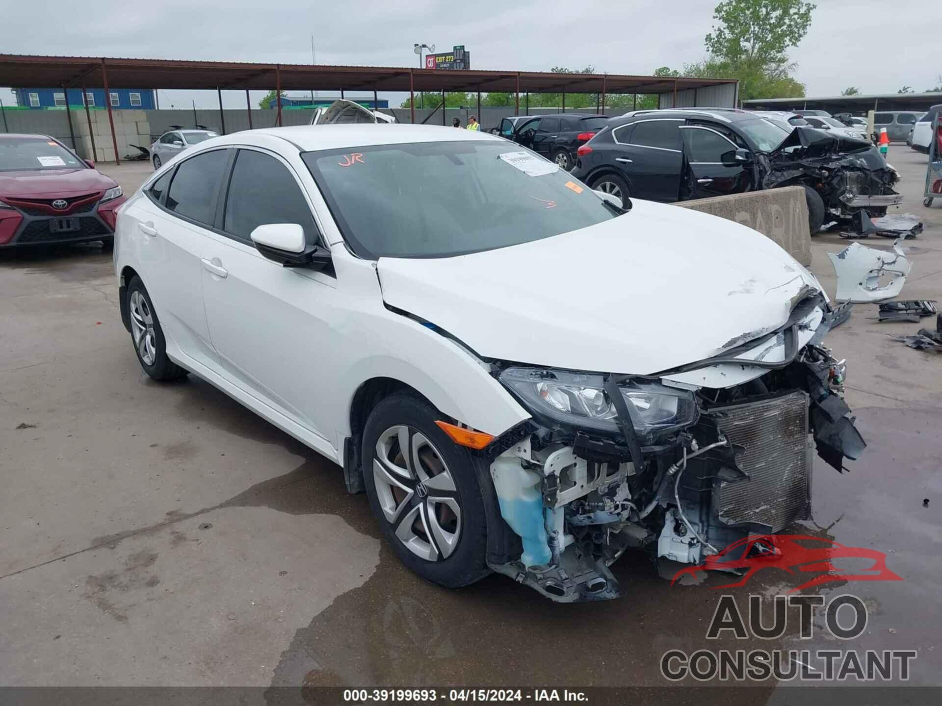 HONDA CIVIC 2018 - 2HGFC2F53JH541297