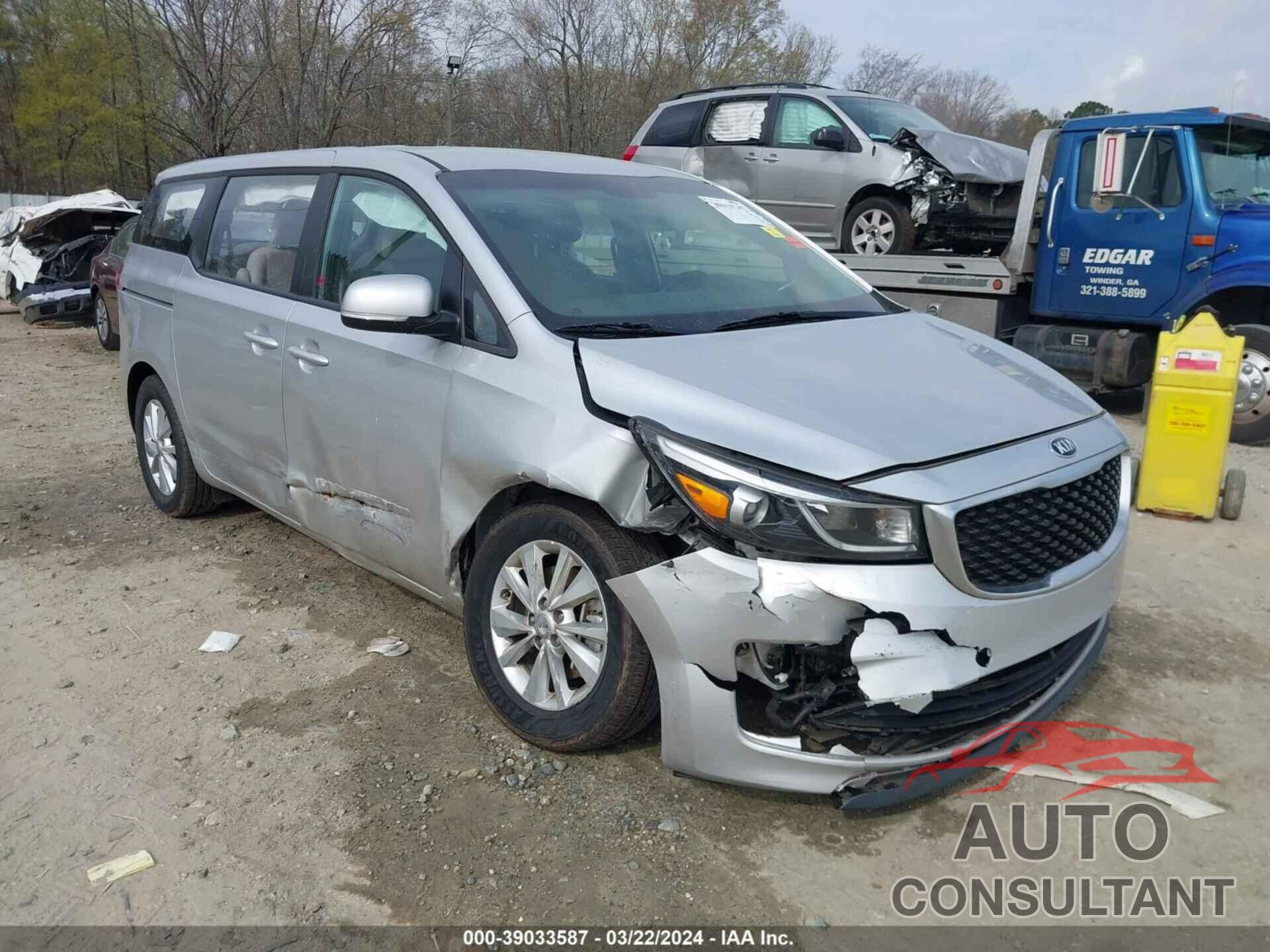 KIA SEDONA 2017 - KNDMA5C11H6255815