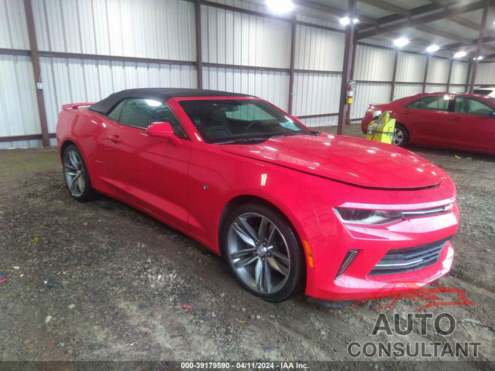 CHEVROLET CAMARO 2017 - 1G1FD3DS8H0104719