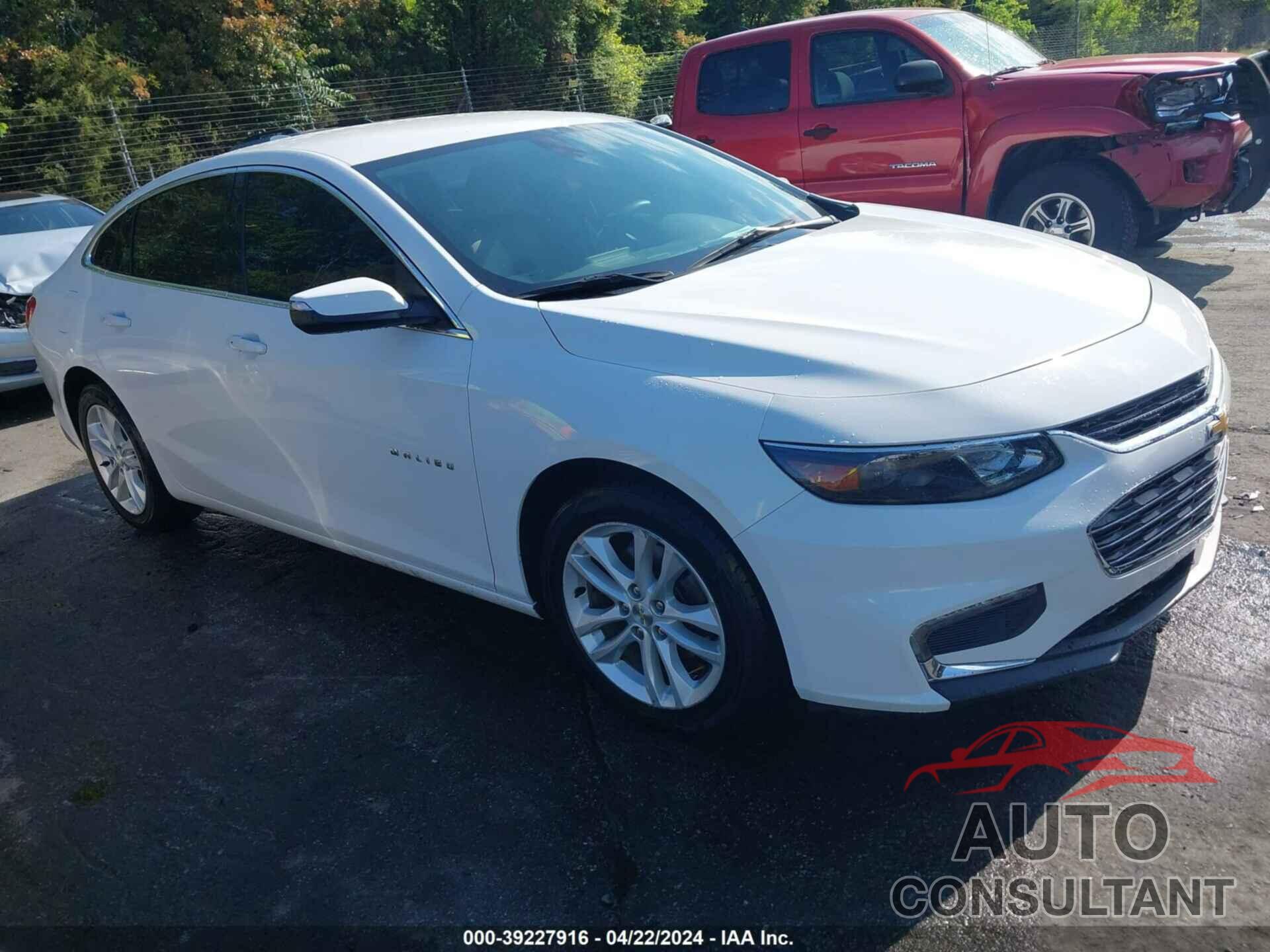CHEVROLET MALIBU 2016 - 1G1ZE5ST3GF312665