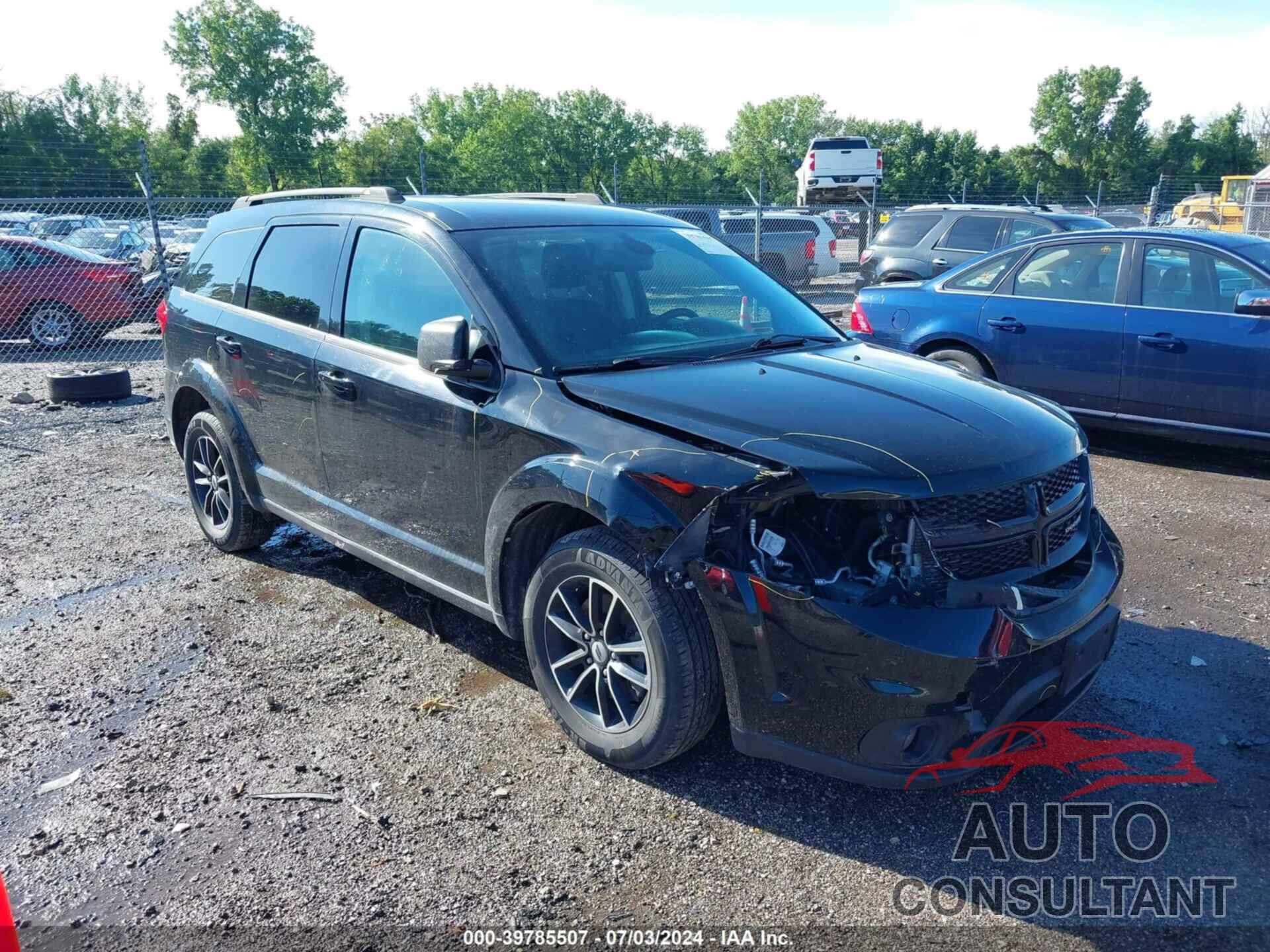 DODGE JOURNEY 2018 - 3C4PDCBG0JT522727