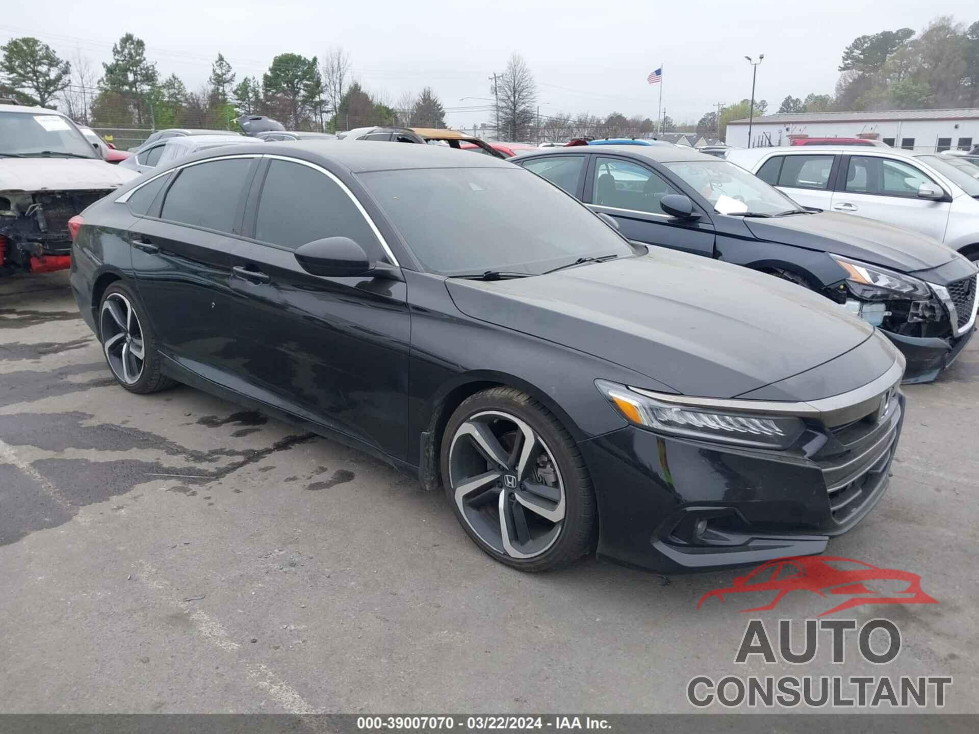 HONDA ACCORD 2021 - 1HGCV1F44MA111912