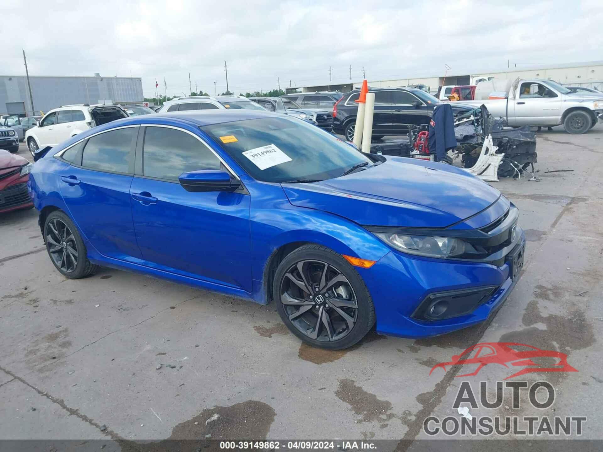 HONDA CIVIC 2020 - 19XFC2F82LE005271