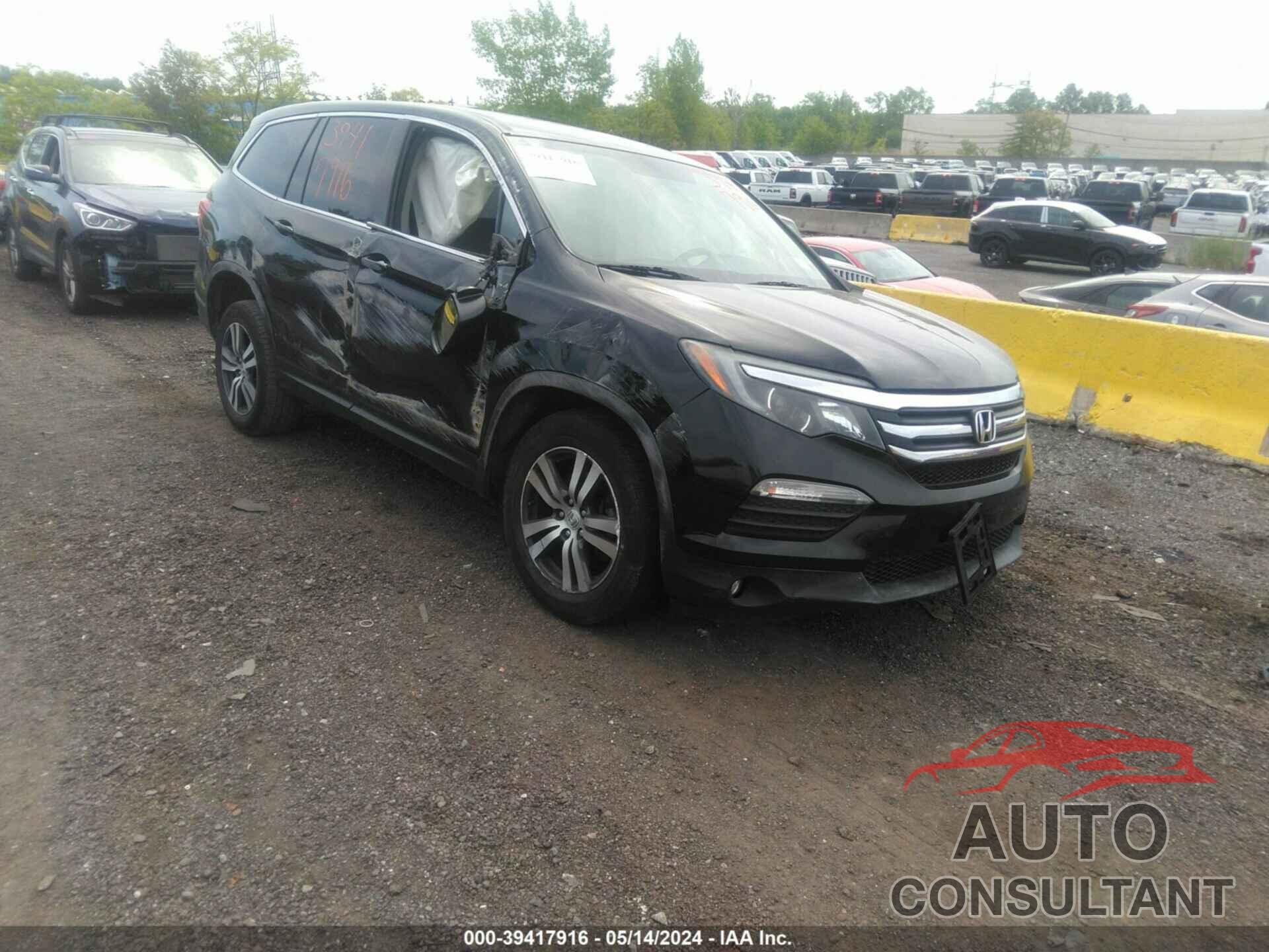 HONDA PILOT 2017 - 5FNYF6H37HB103058