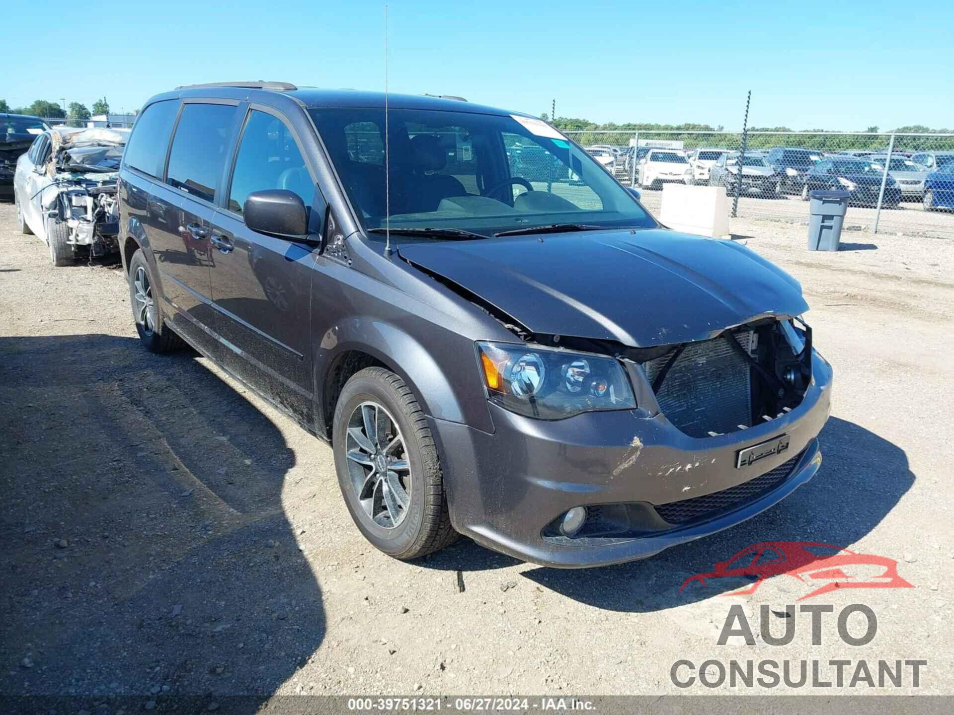 DODGE GRAND CARAVAN 2016 - 2C4RDGEG8GR318572