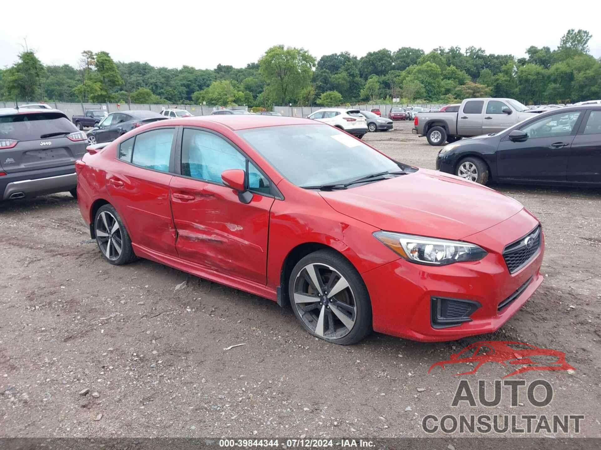 SUBARU IMPREZA 2019 - 4S3GKAJ67K1625154