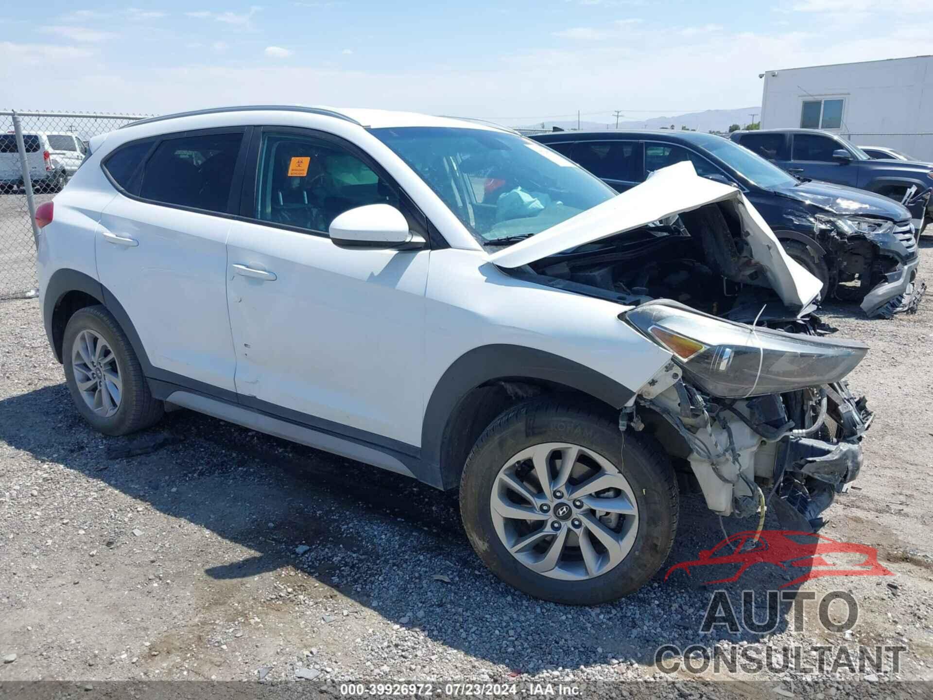 HYUNDAI TUCSON 2018 - KM8J3CA48JU767809