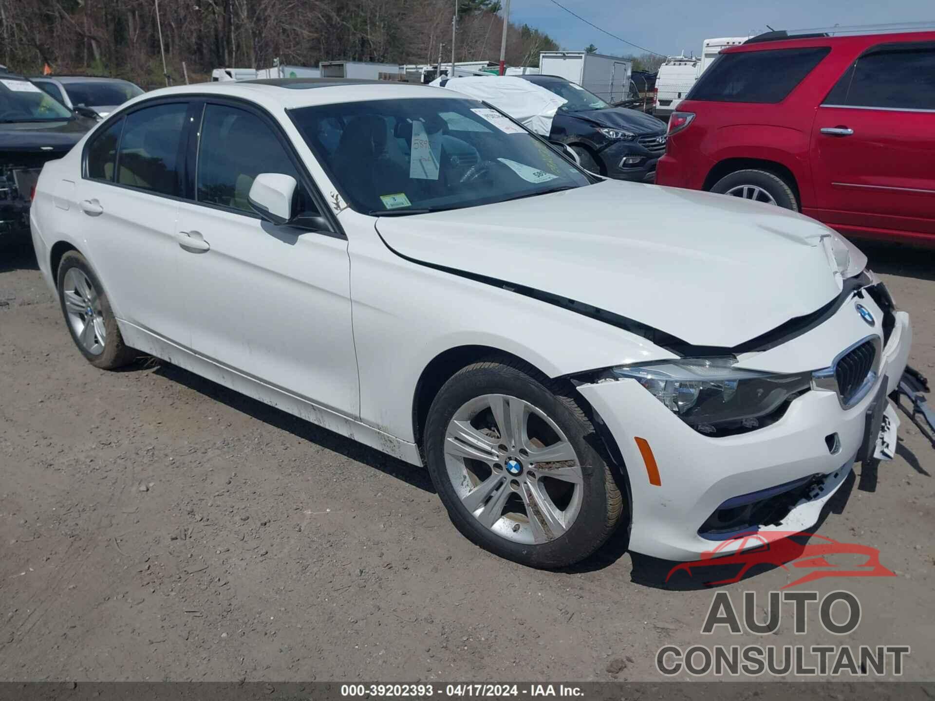 BMW 328I 2016 - WBA8E3G52GNU05665