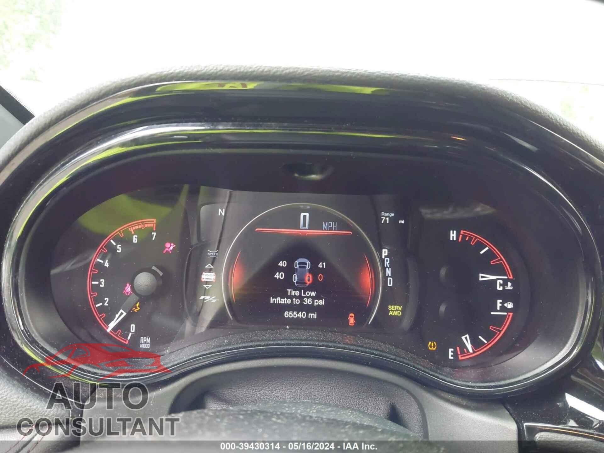 DODGE DURANGO 2021 - 1C4SDJCTXMC747277