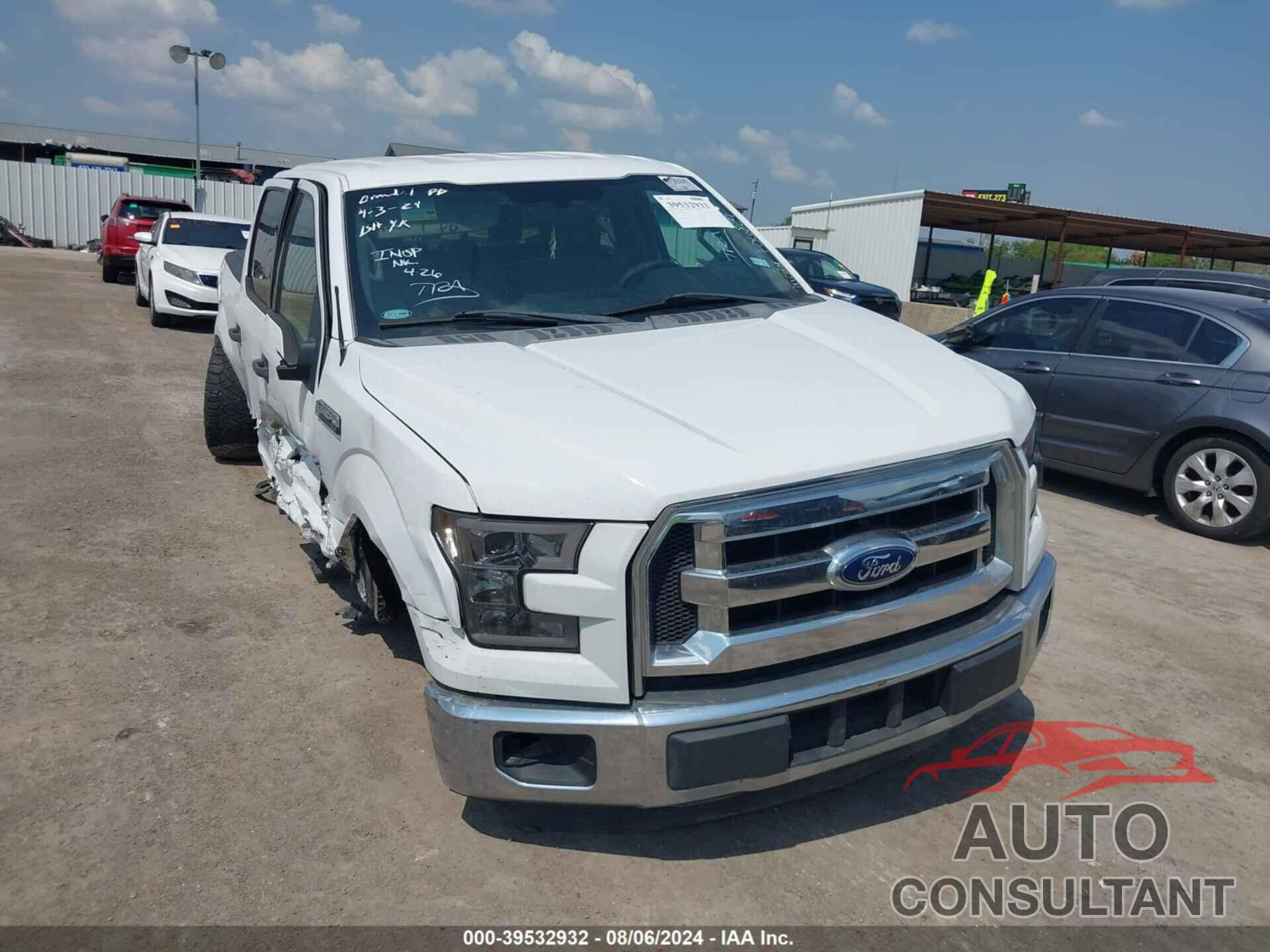 FORD F-150 2016 - 1FTEW1CP7GKF06829