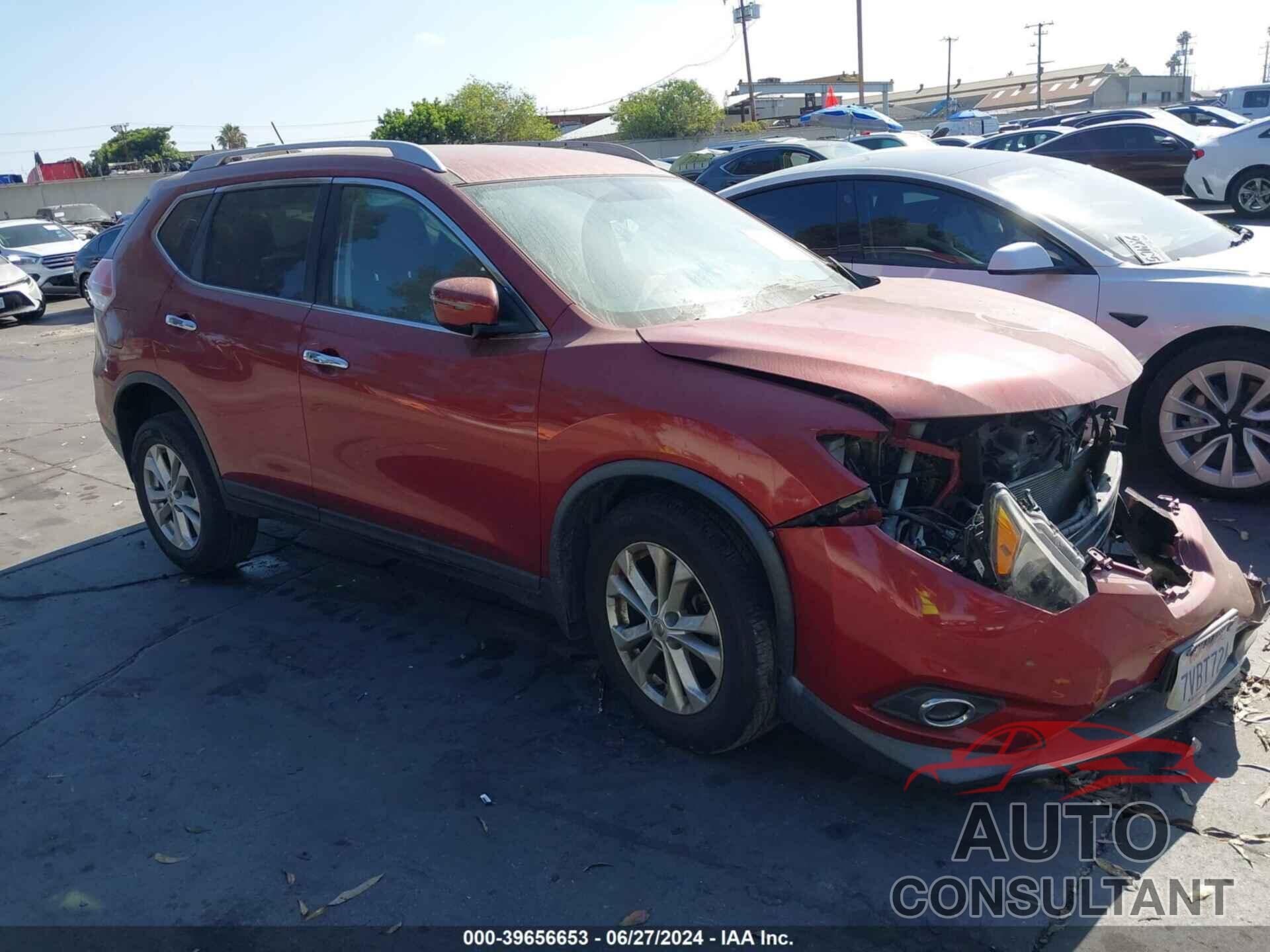 NISSAN ROGUE 2016 - KNMAT2MT2GP735639