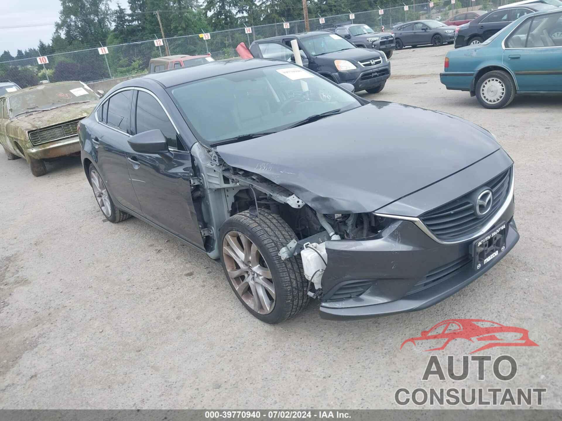 MAZDA MAZDA6 2016 - JM1GJ1V51G1484979