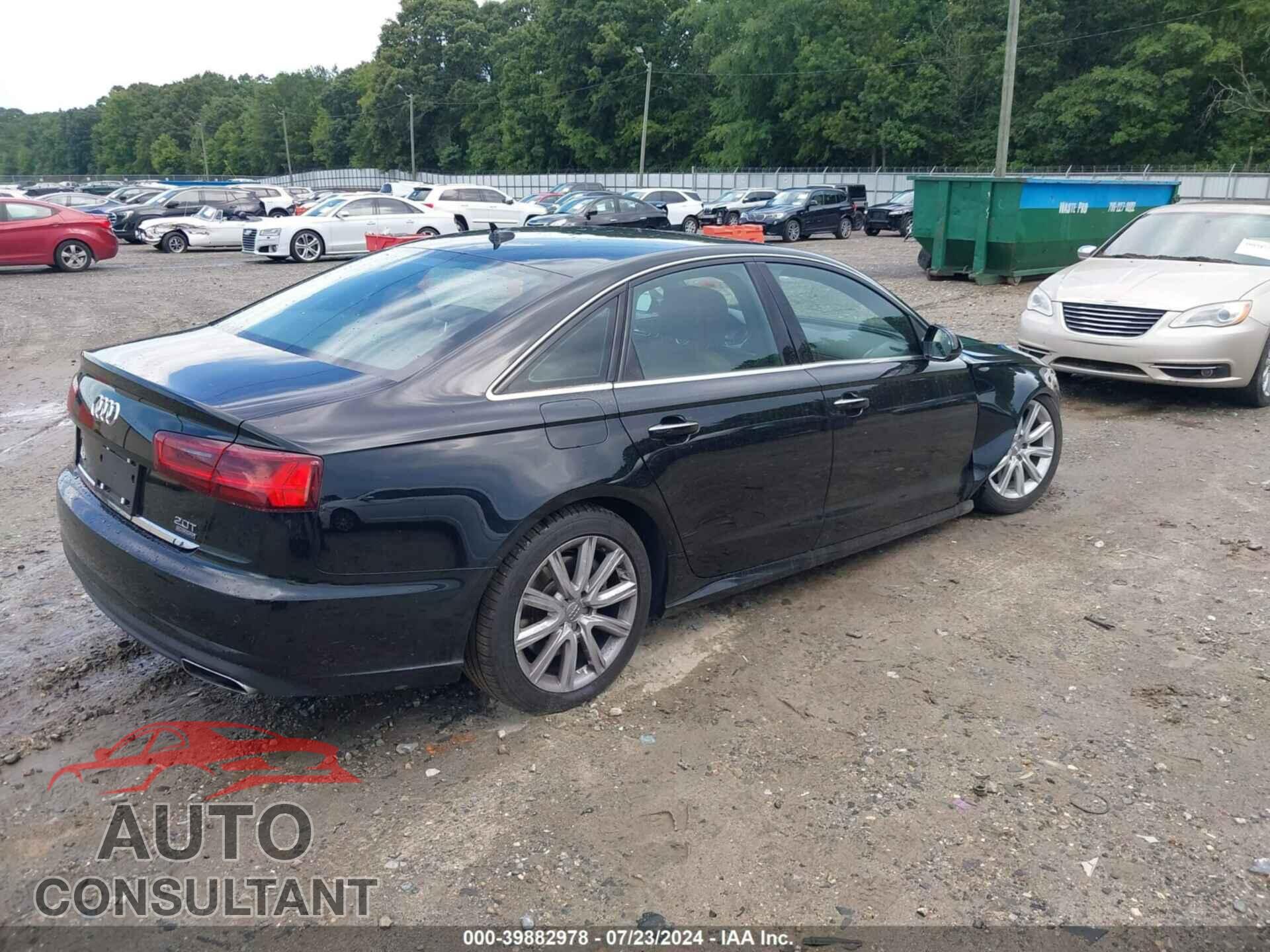 AUDI A6 2016 - WAUGFAFC2GN116377