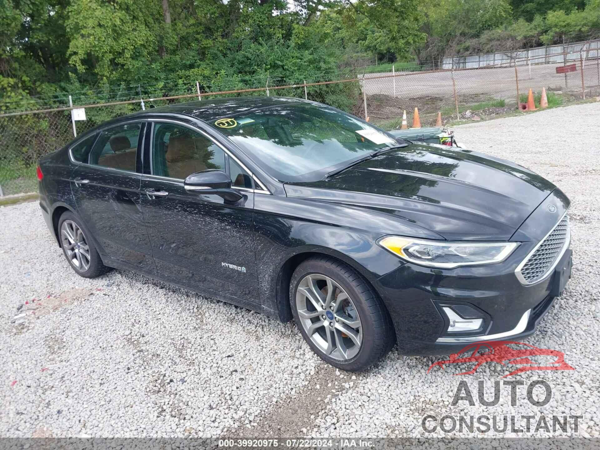 FORD FUSION HYBRID 2019 - 3FA6P0RU2KR255835