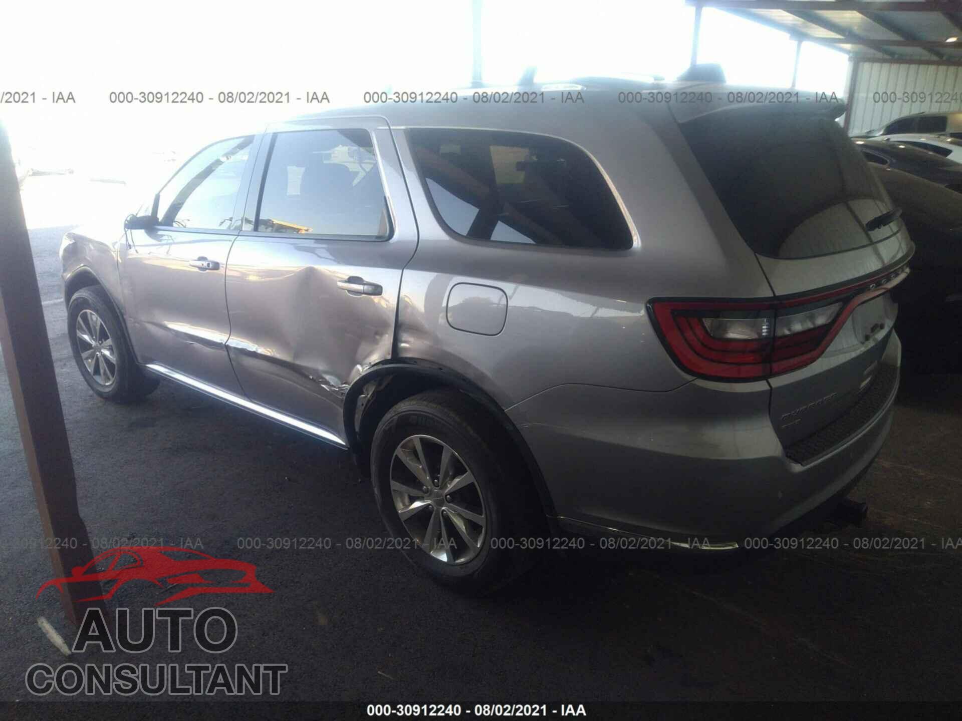 DODGE DURANGO 2016 - 1C4RDJDGXGC424738