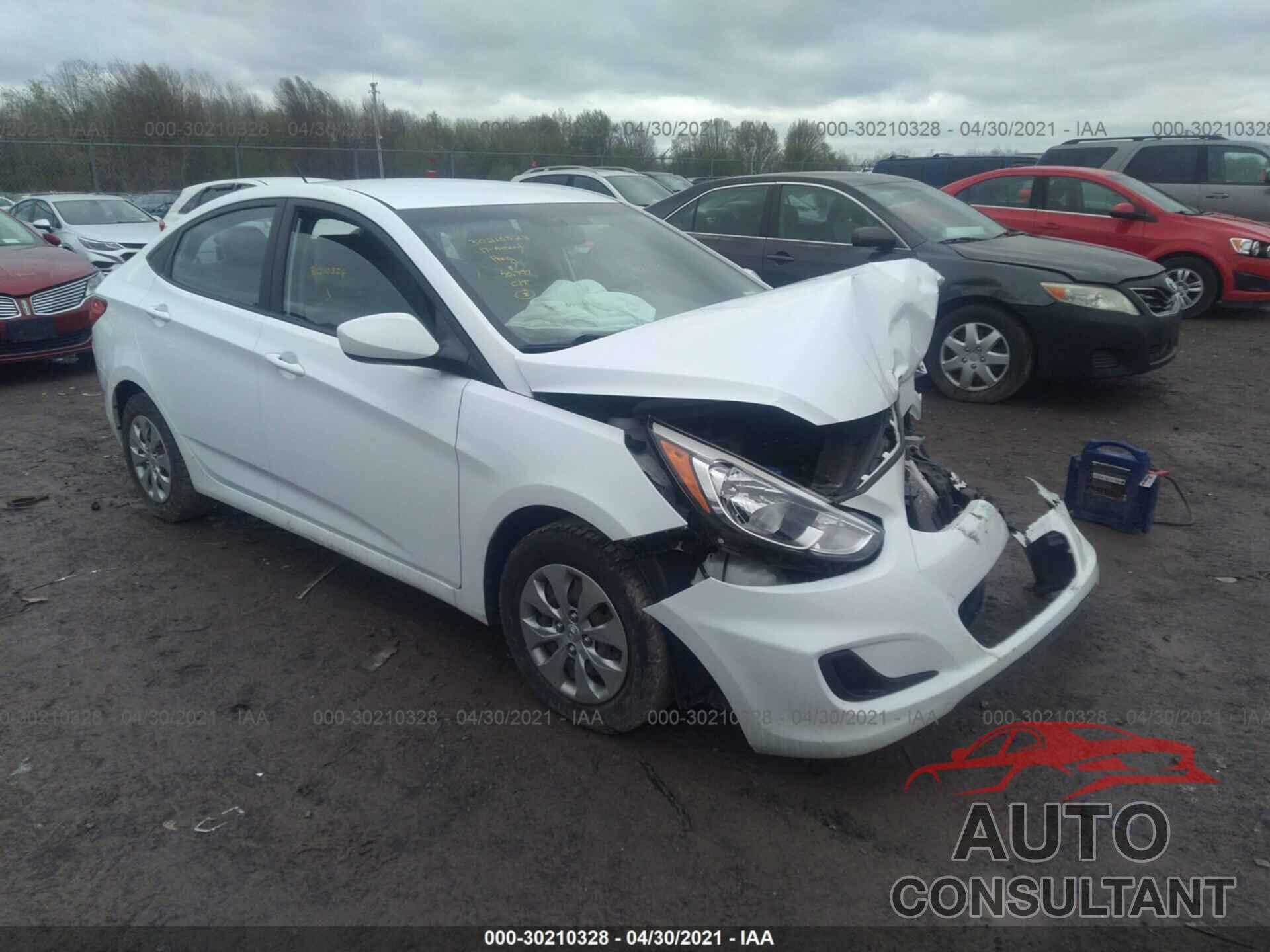 HYUNDAI ACCENT 2017 - KMHCT4AE4HU221316