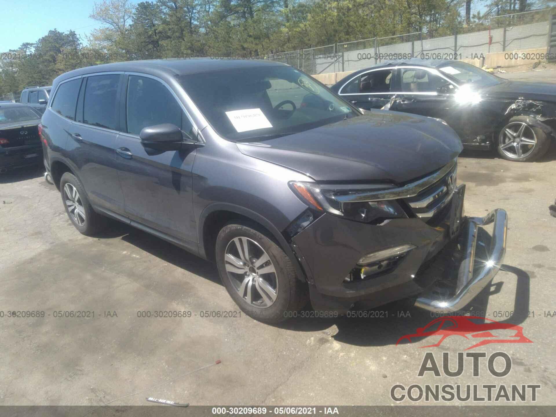 HONDA PILOT 2017 - 5FNYF6H57HB063369