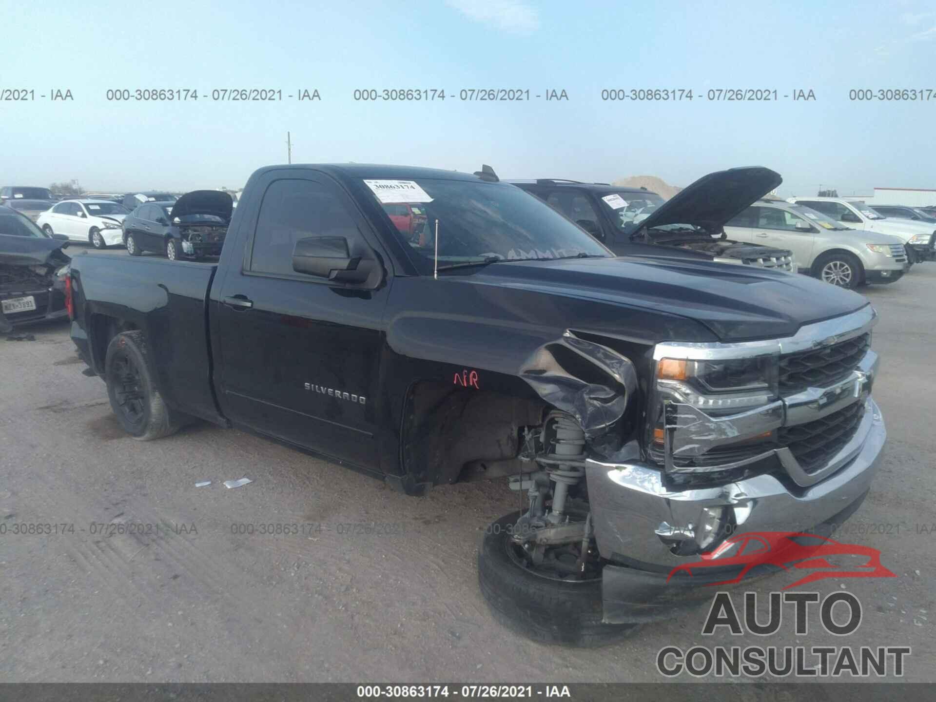 CHEVROLET SILVERADO 1500 2016 - 1GCNCREC4GZ322599