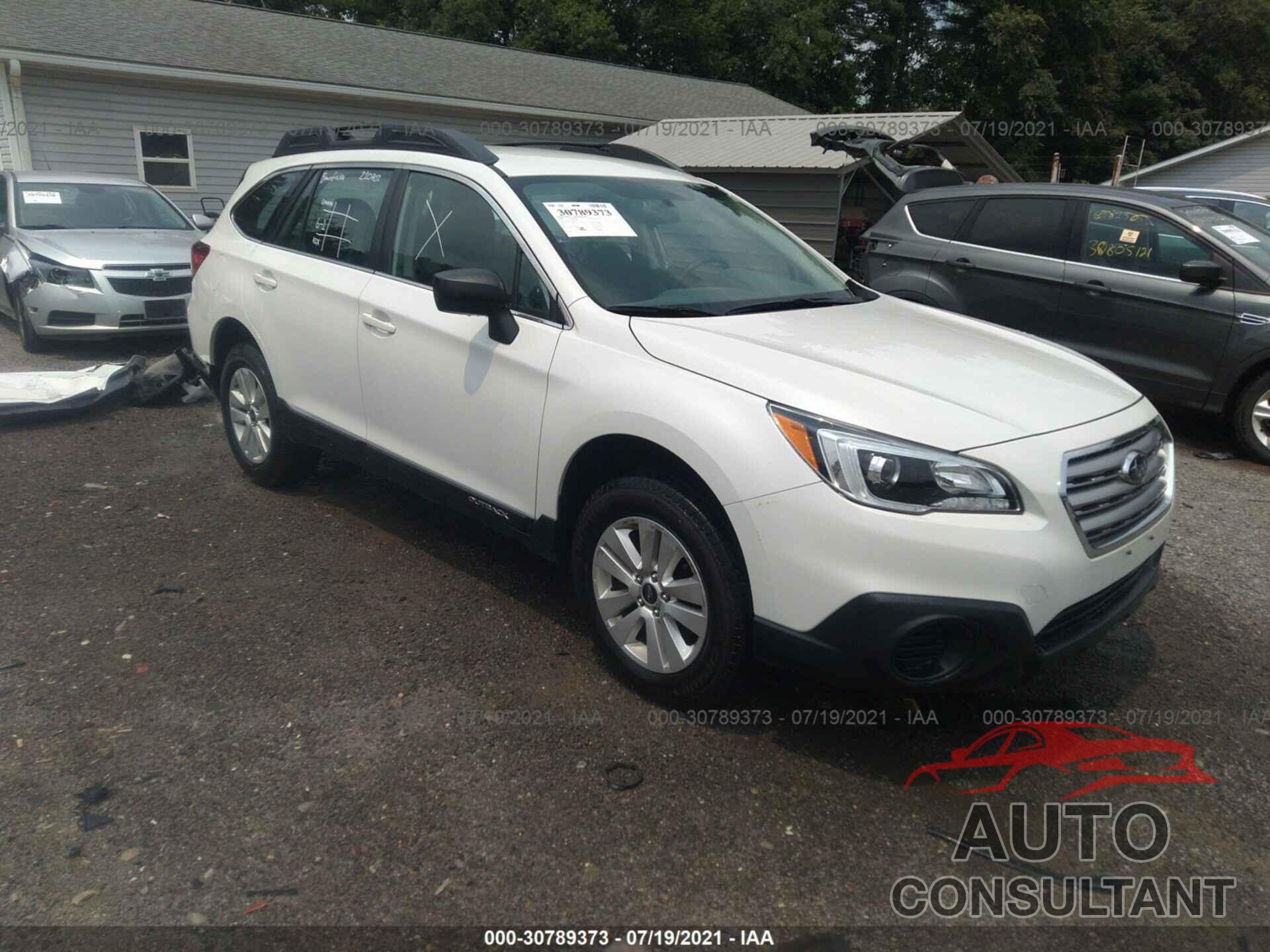 SUBARU OUTBACK 2017 - 4S4BSAAC0H3344273