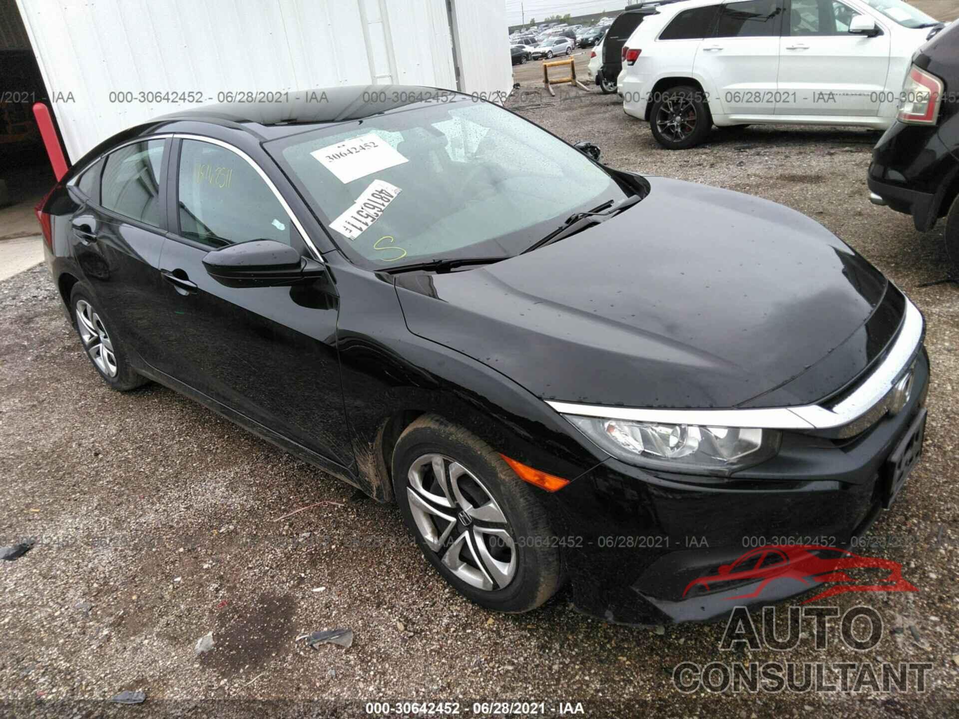 HONDA CIVIC SEDAN 2017 - 19XFC2F5XHE078871