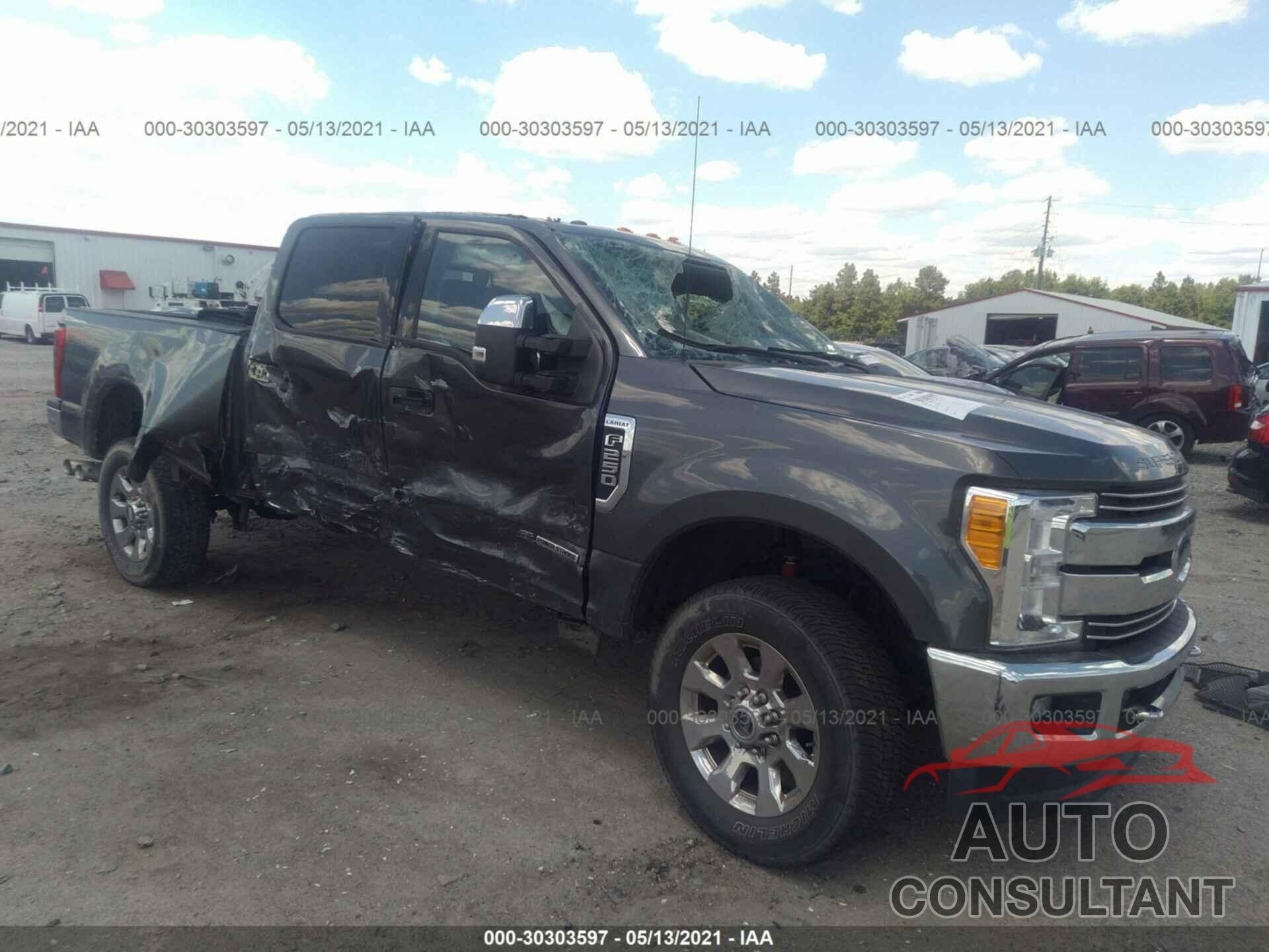 FORD SUPER DUTY F-250 SRW 2017 - 1FT7W2BT1HEE42686