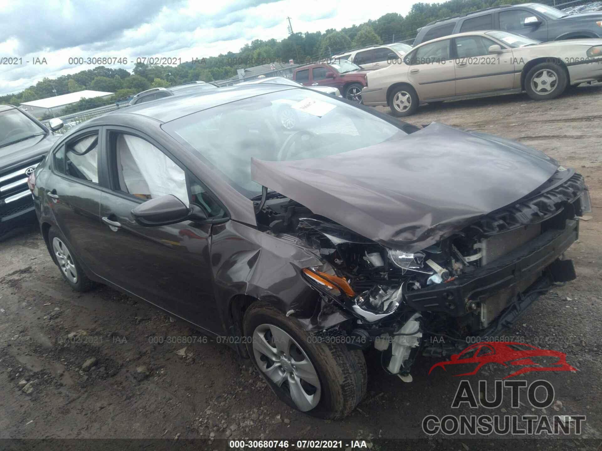 KIA FORTE 2017 - 3KPFK4A77HE145689