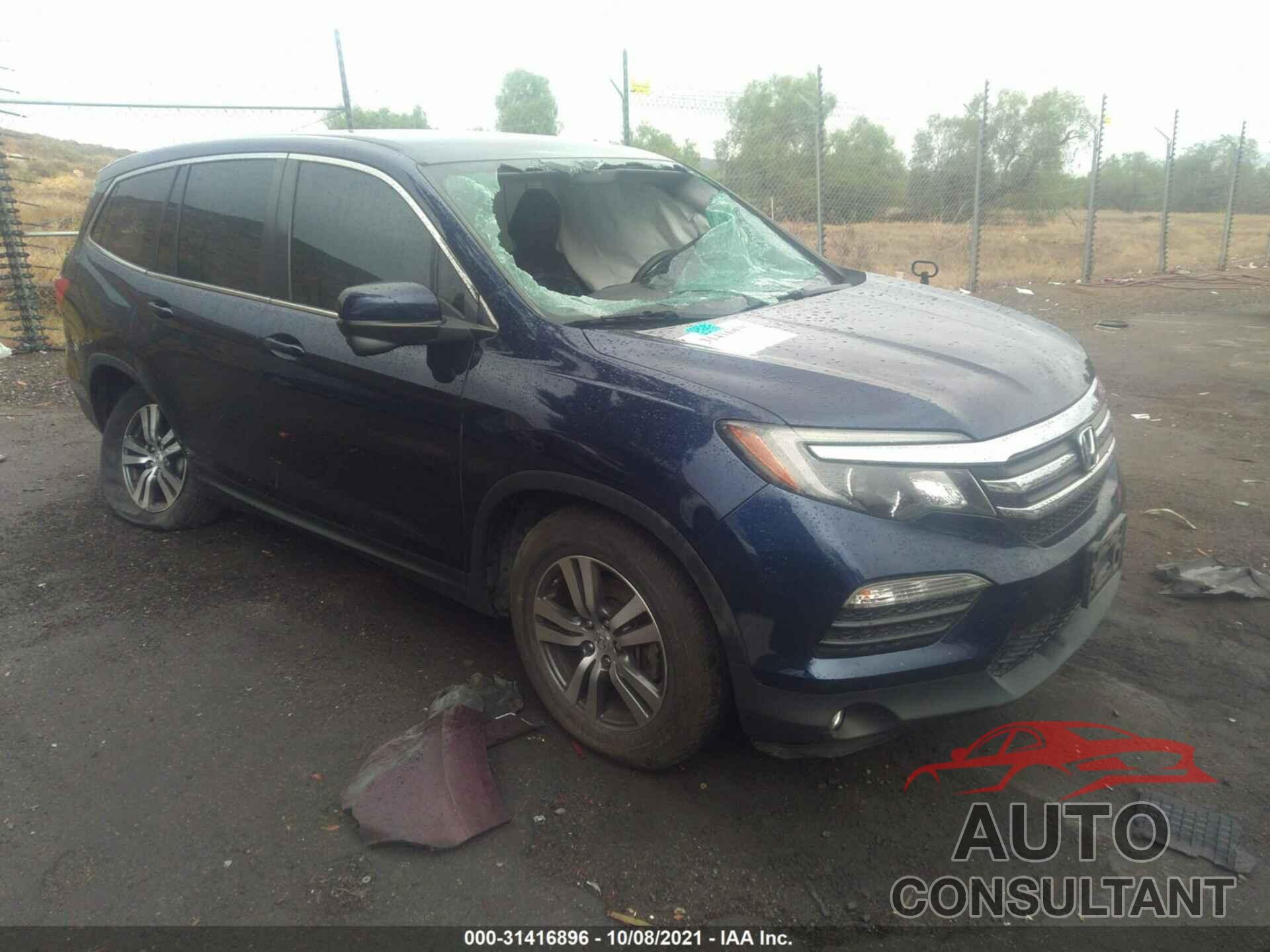 HONDA PILOT 2016 - 5FNYF5H36GB057294